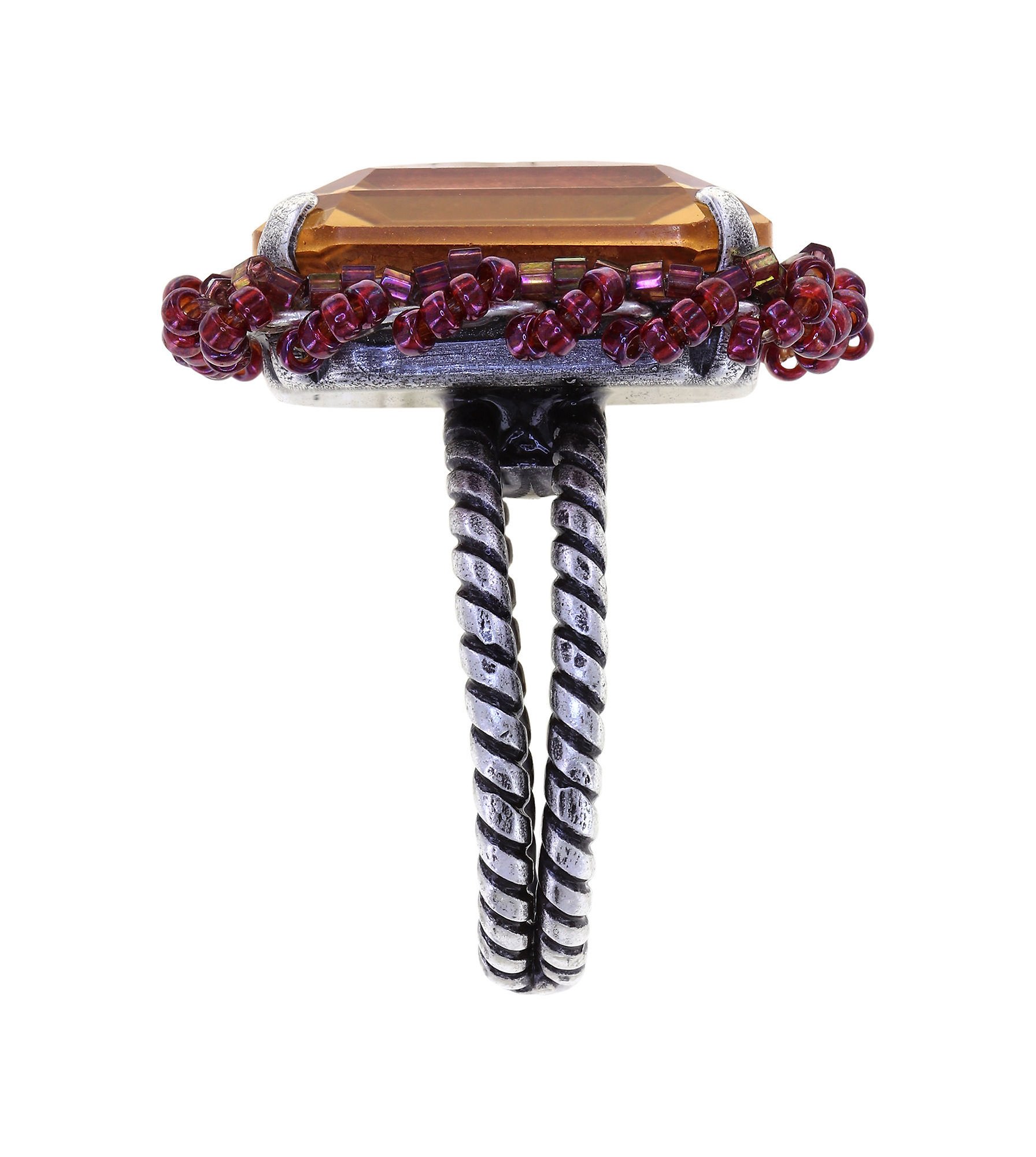 Bild für Ring African Glam Weiches Rosalind Pink Brown Größe M