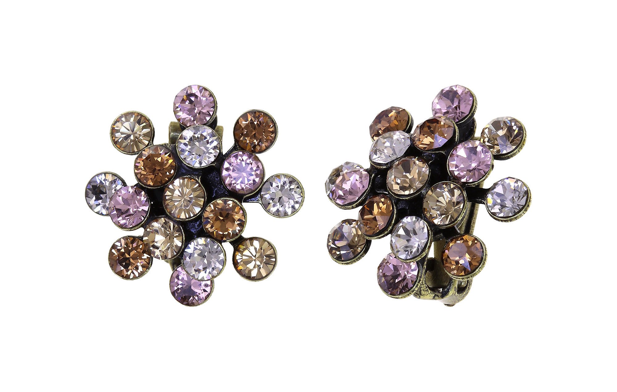 image pour Boucles d'oreilles Clip Magic Fireball Maquillage Beige mini