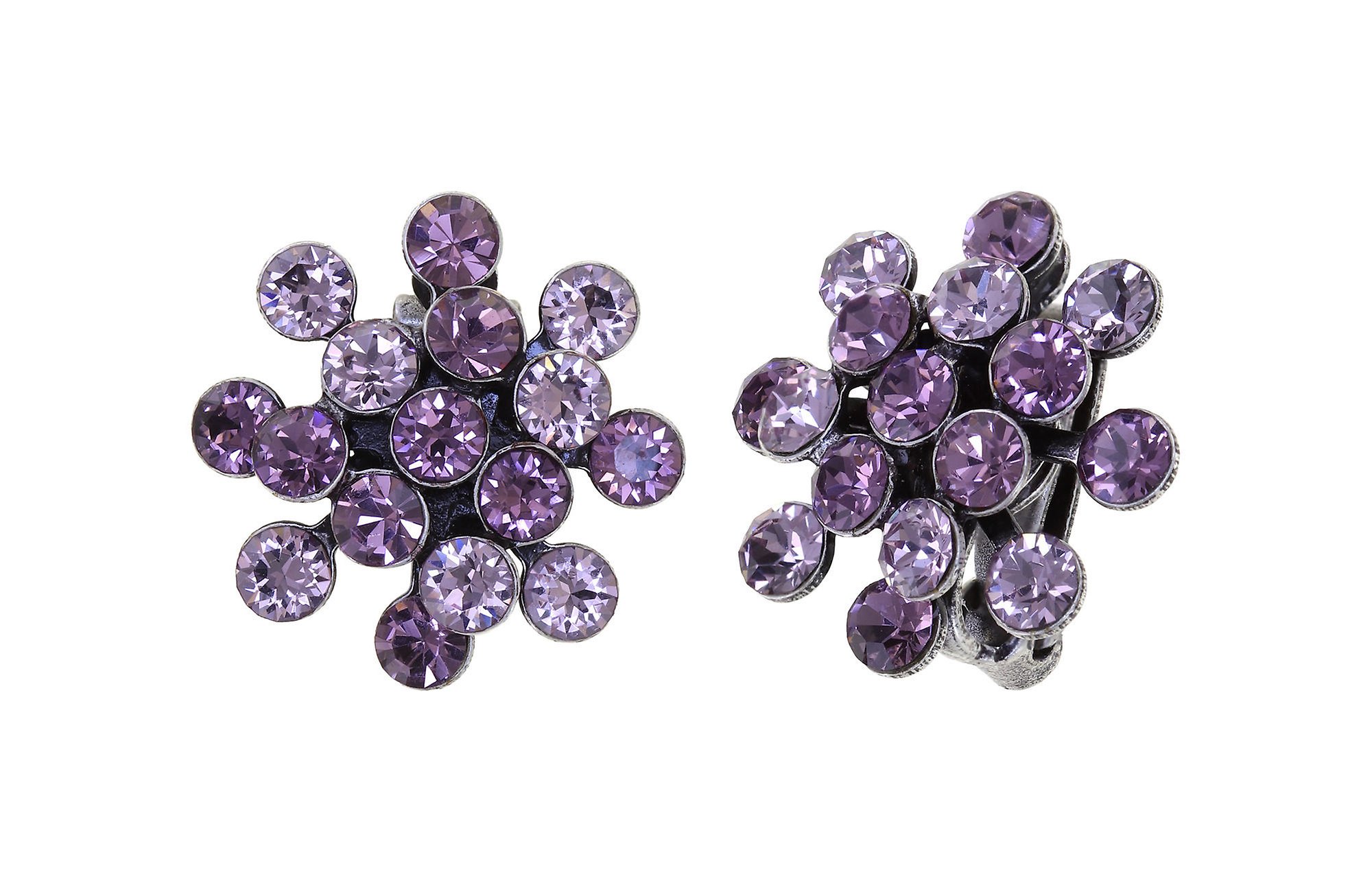 Bild für Ohrringe mit Clip Magic Fireball Antike Rose Pink / lila mini