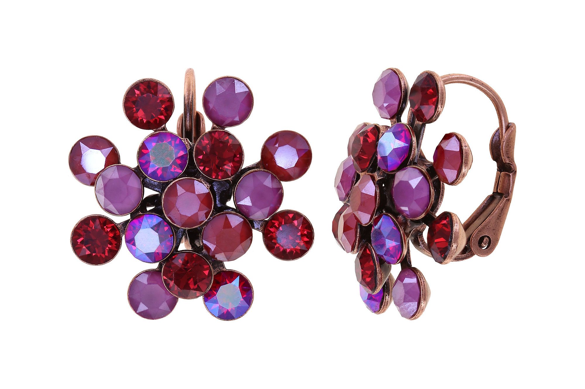 image pour Boucles d'oreilles Eurowire Magic Fireball Cerises D'hiver red Classic Size (21mm Ø)