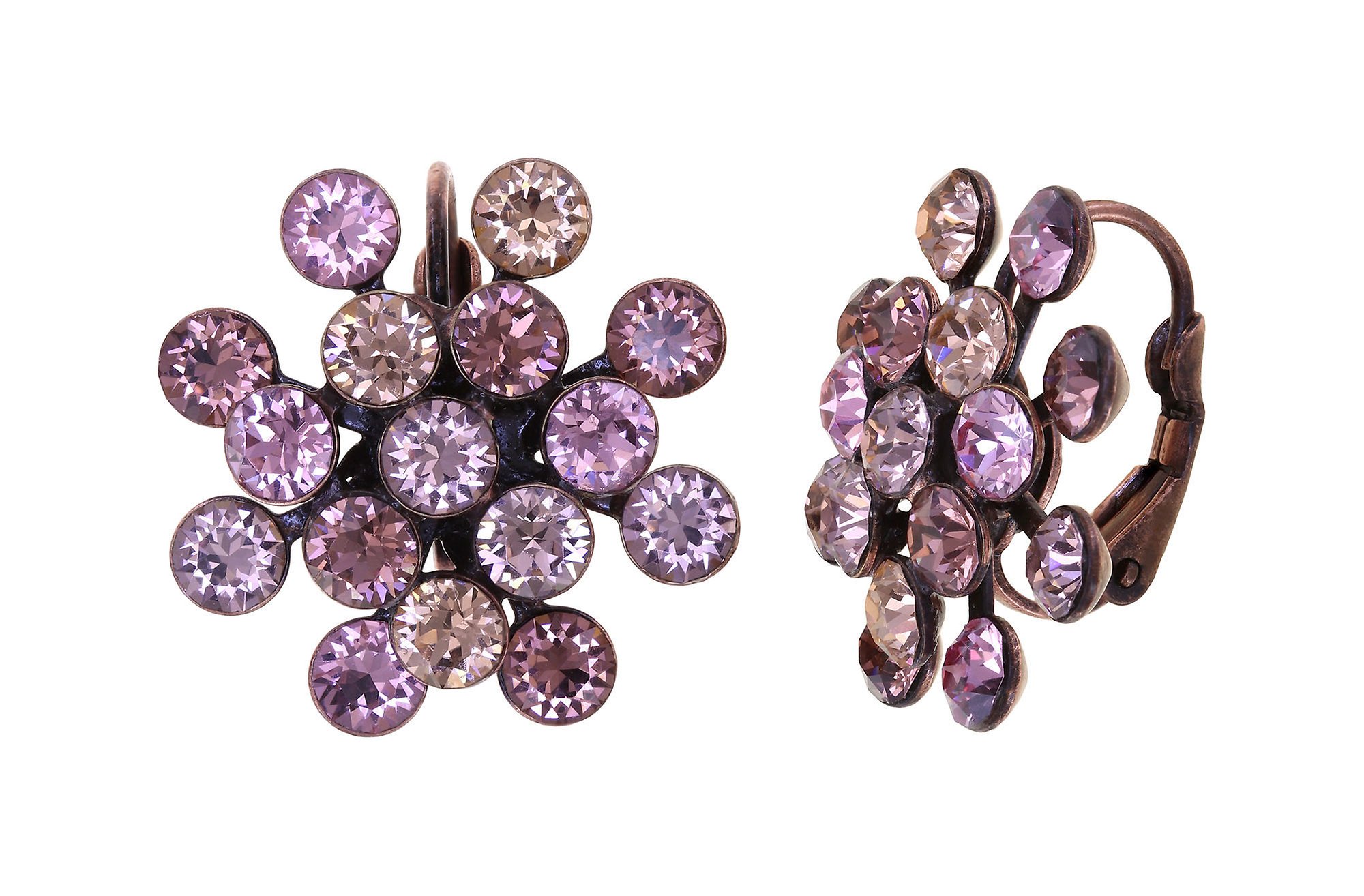 image for Earring Eurowire Magic Fireball Blush Beige Classic Size (21mm Ø)