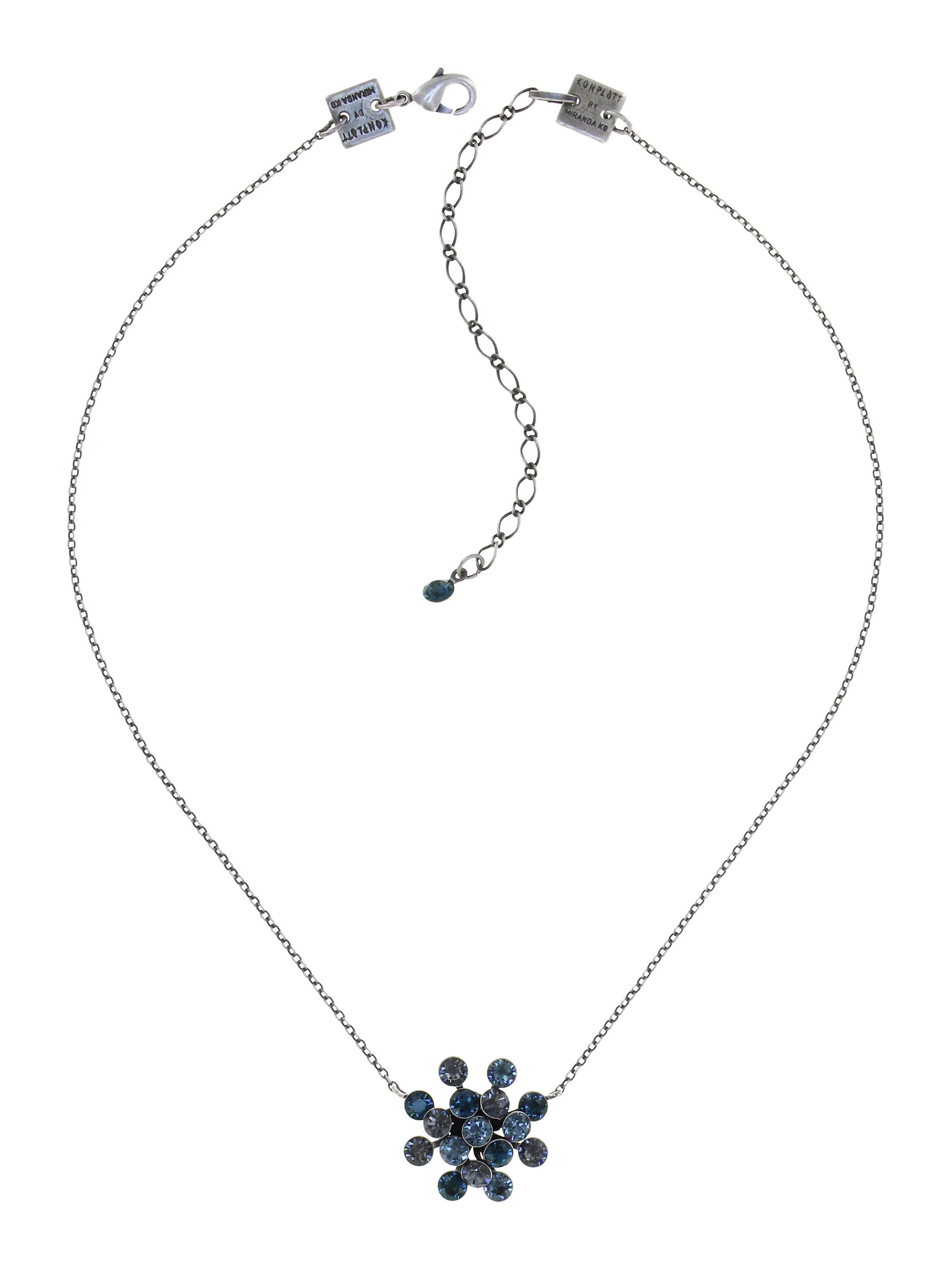 image for Necklace Pendant Magic Fireball Thunderstorm grey Classic Size (21mm Ø)