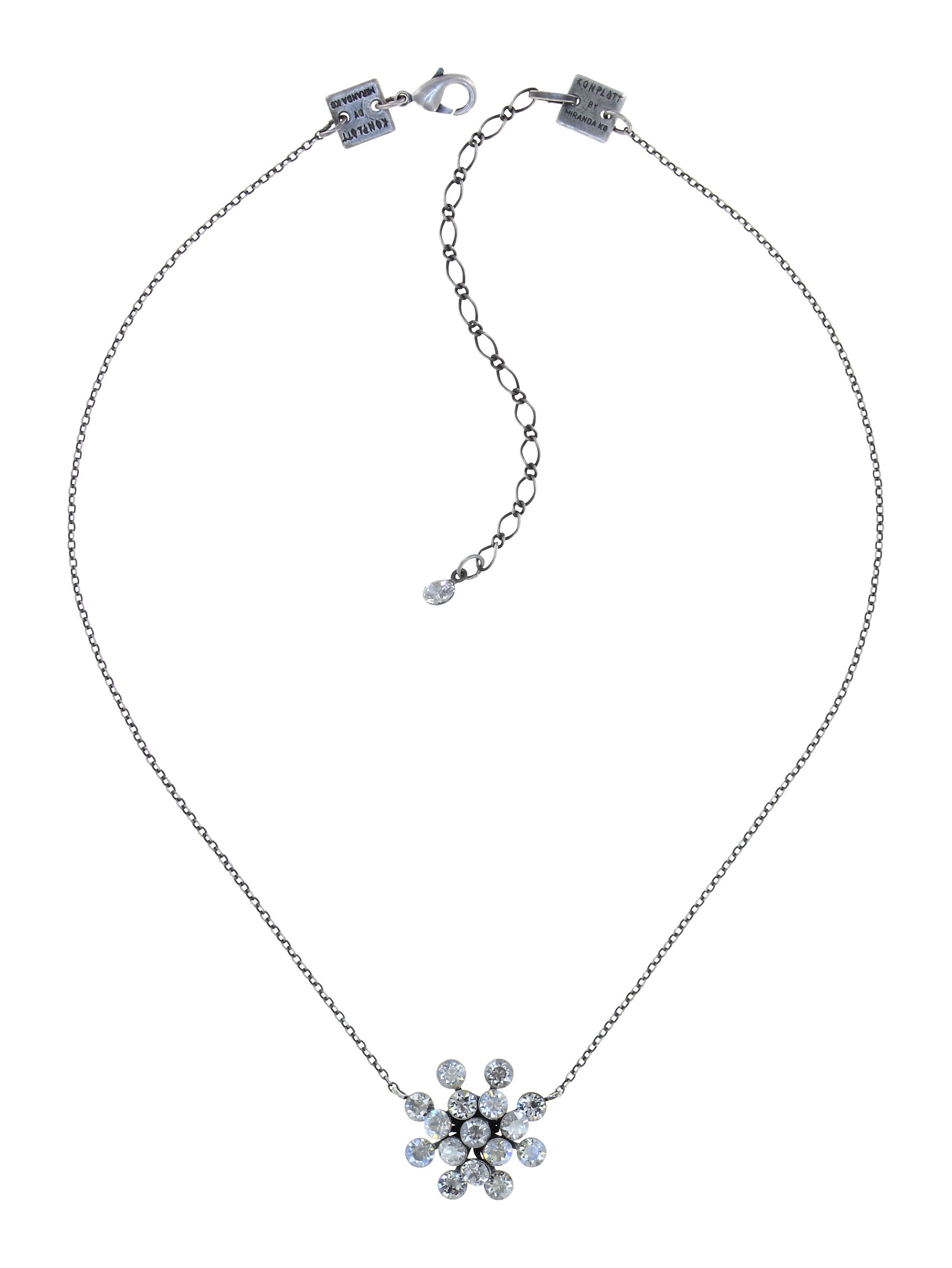 image for Necklace Pendant Magic Fireball Silver Shade white Classic Size (21mm Ø)