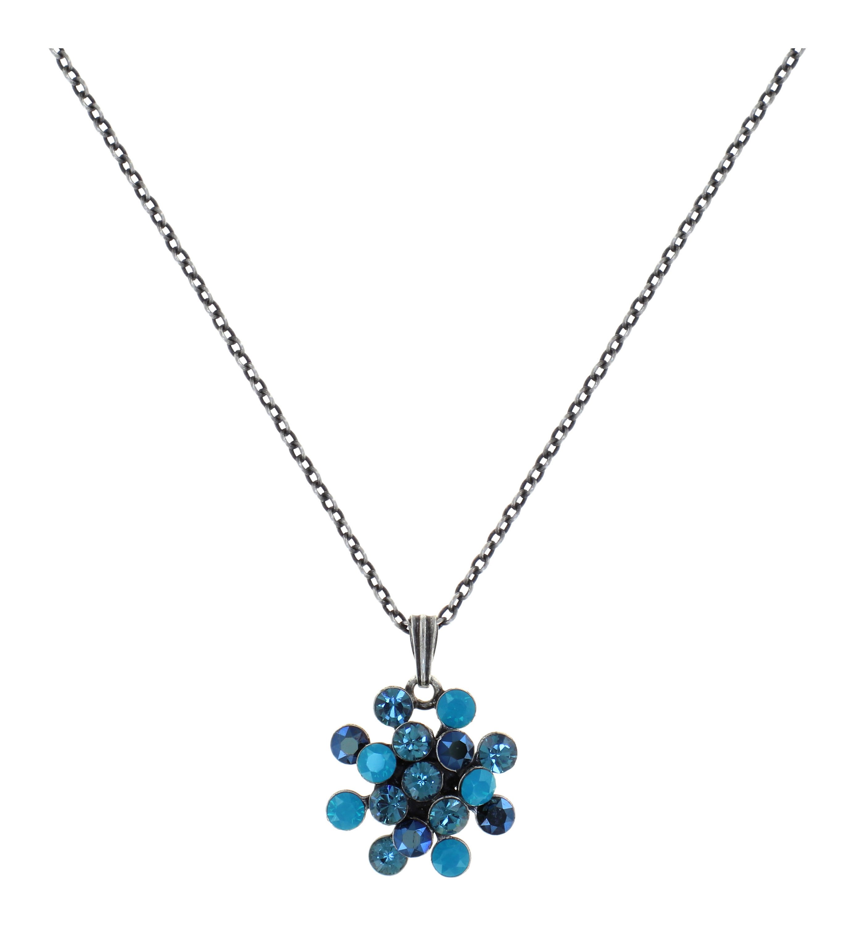 image pour Collier pendant Magic Fireball Lagune Profonde Blue mini