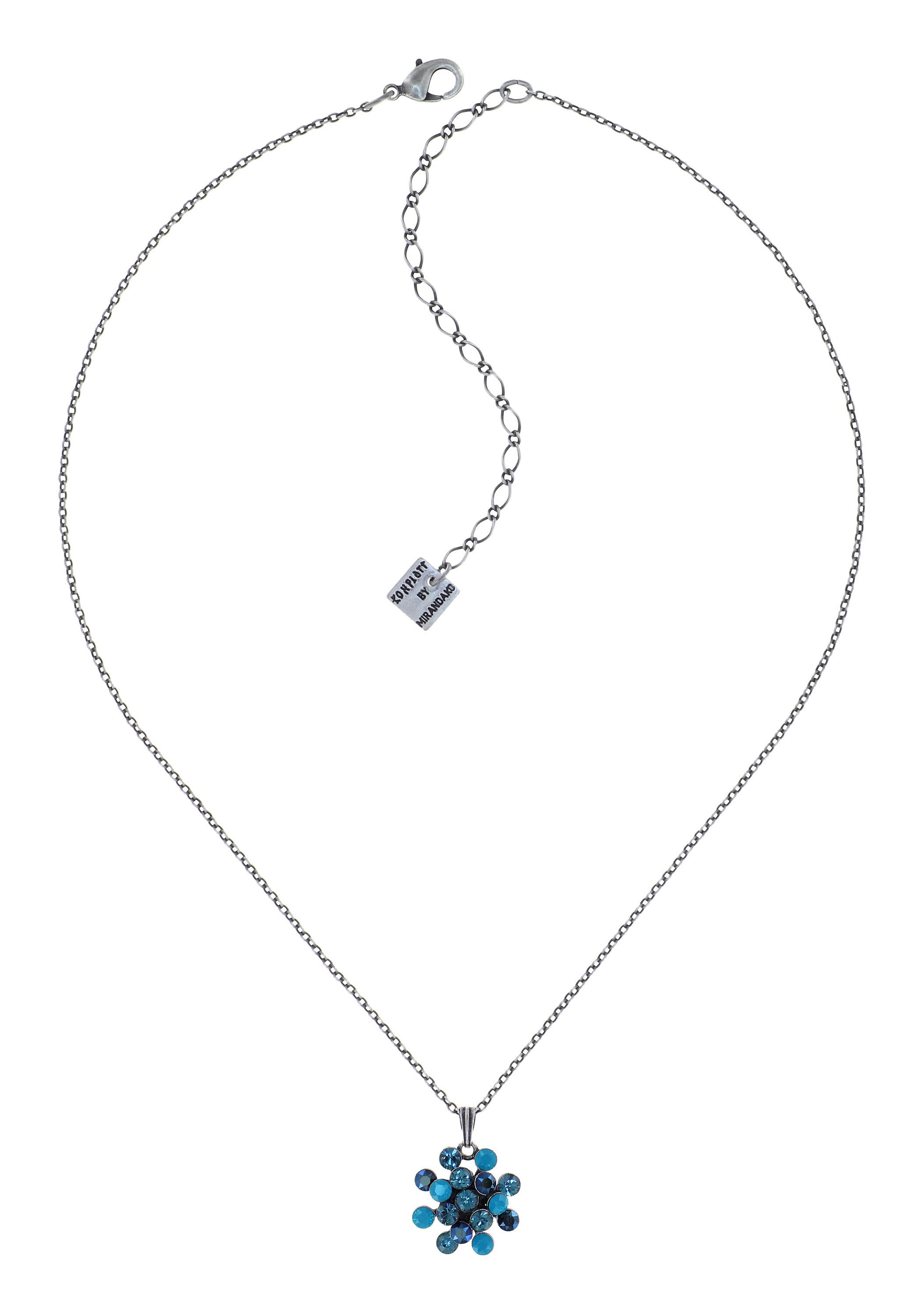 image pour Collier pendant Magic Fireball Lagune Profonde Blue mini