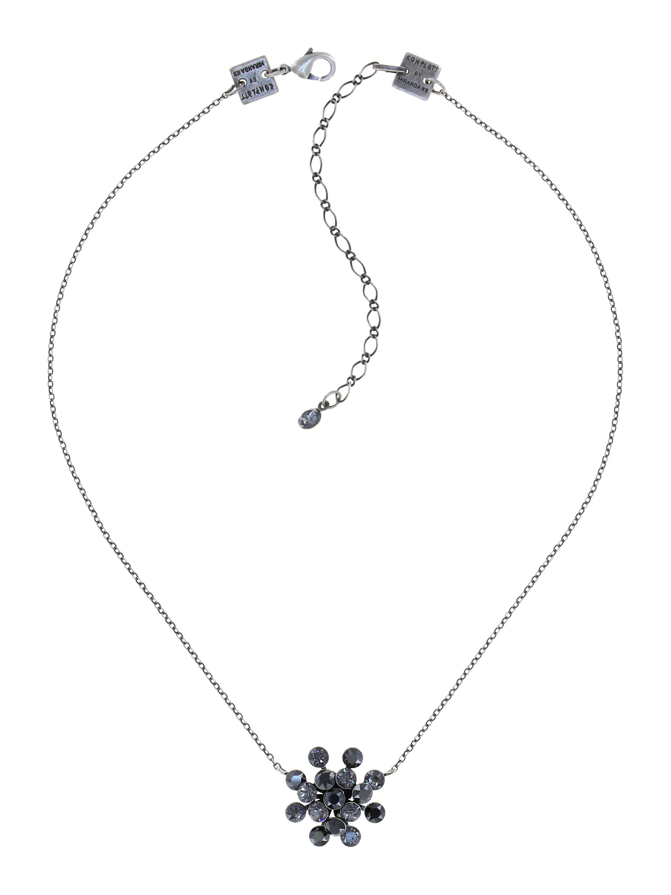 image for Necklace Pendant Magic Fireball Darkest Night Black Classic Size (21mm Ø)