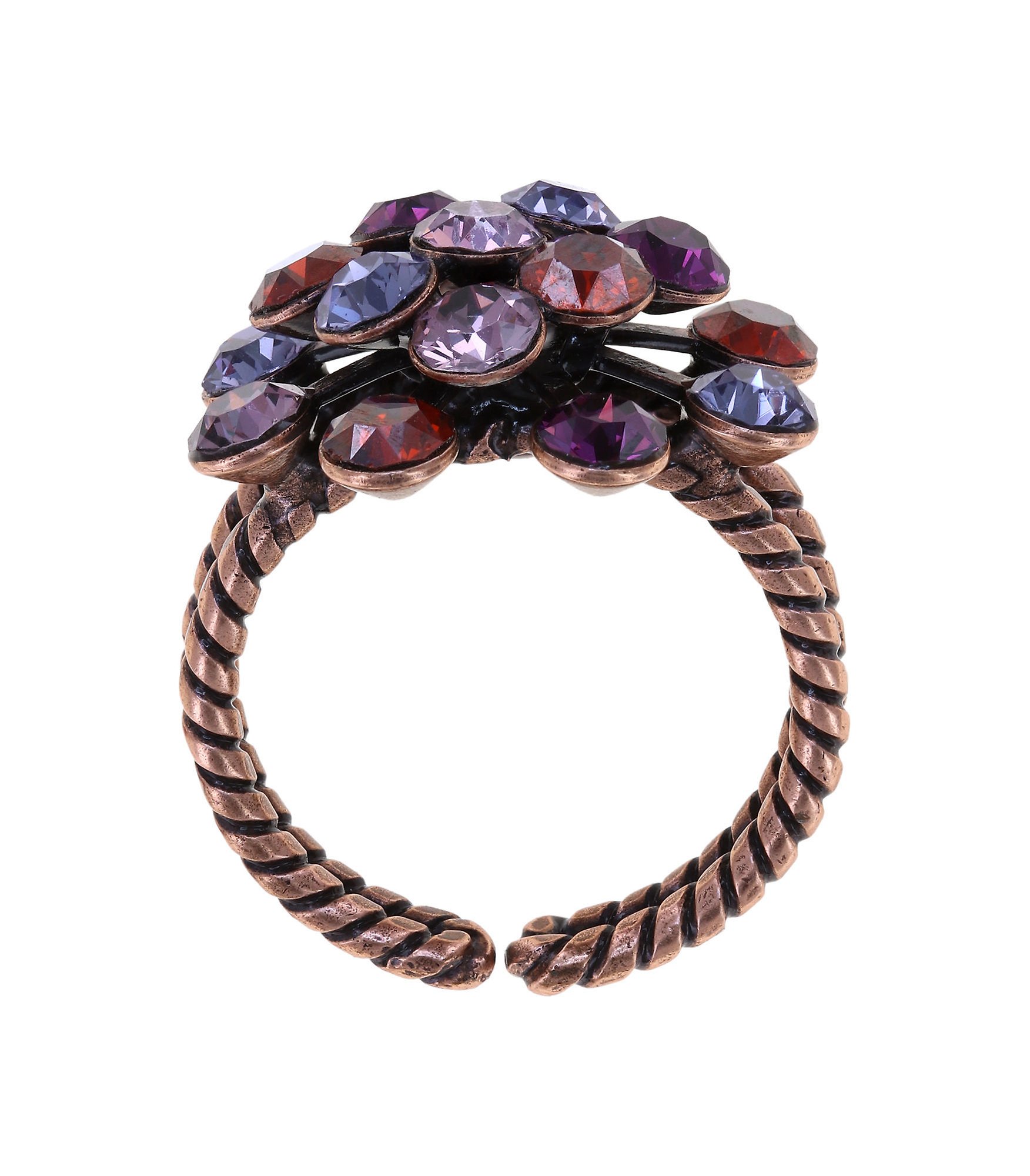 Bild für Ring Magic Fireball Rubinviolett Rot / lila Classic Size (21mm Ø)