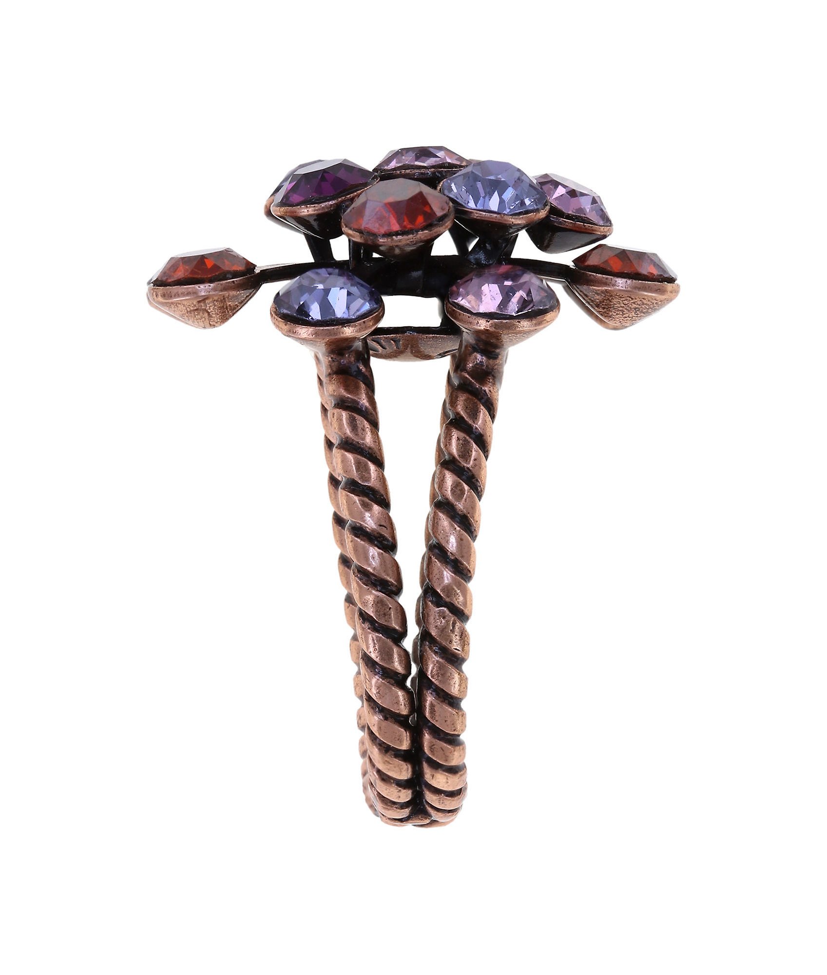 Bild für Ring Magic Fireball Rubinviolett Rot / lila Classic Size (21mm Ø)