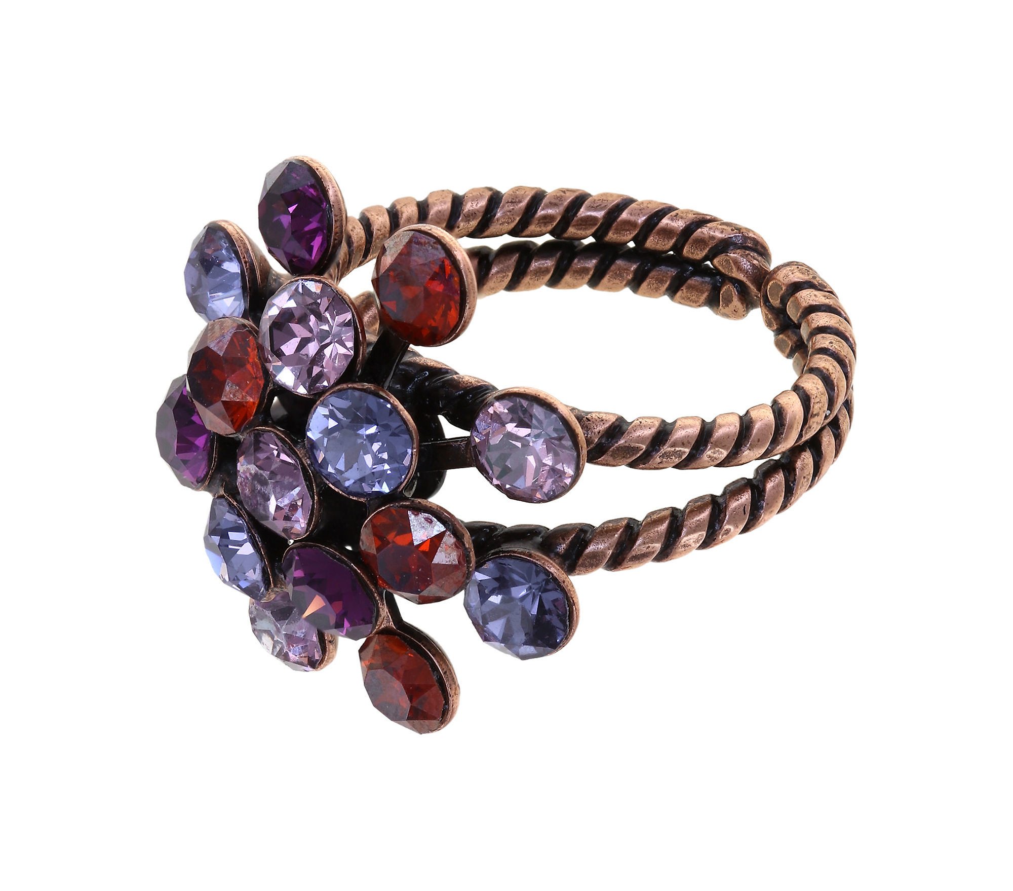 image for Ring Magic Fireball Ruby Violet red/lila Classic Size (21mm Ø)