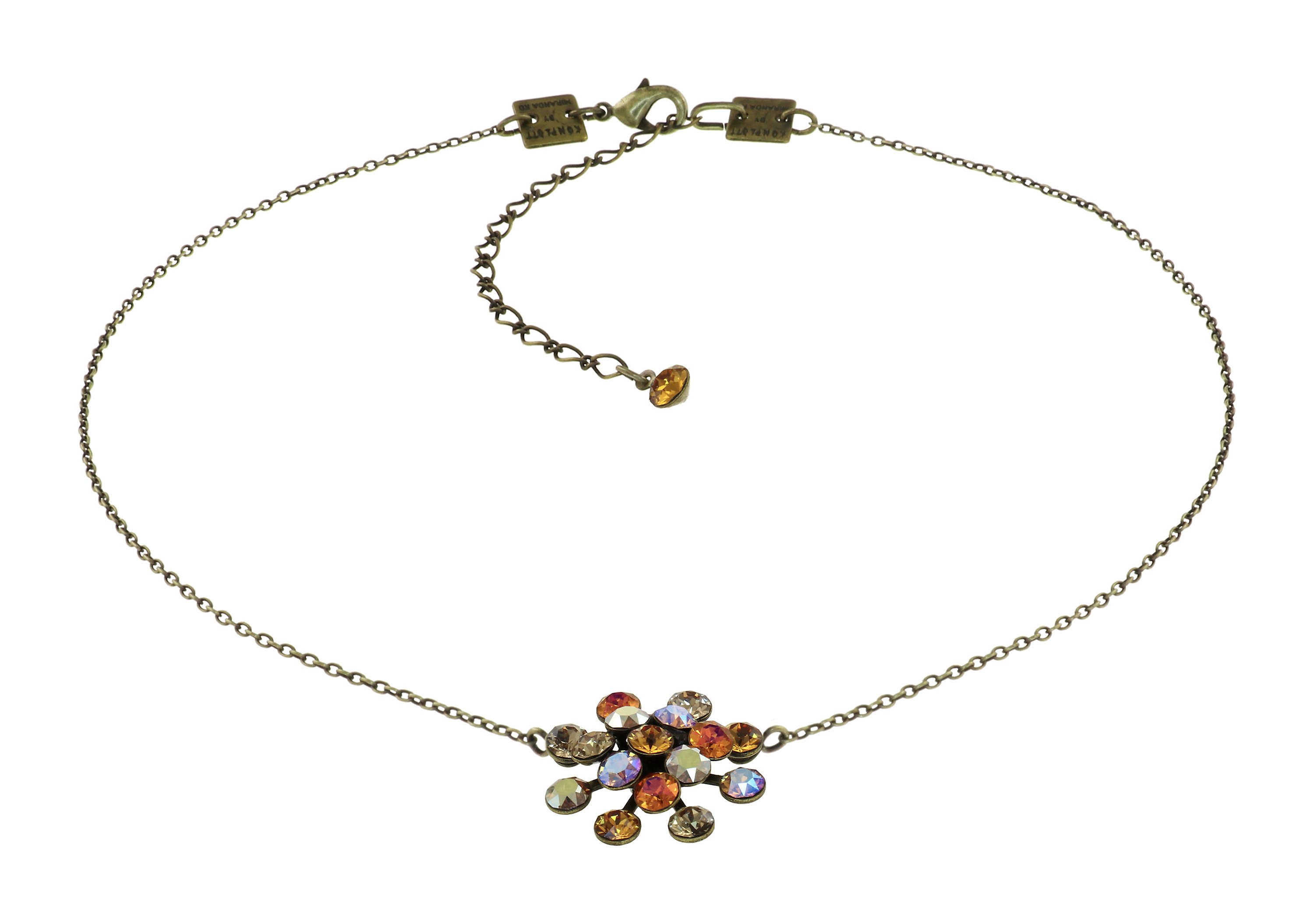 image for Necklace Pendant Magic Fireball Amber Yellow Classic Size (21mm Ø)