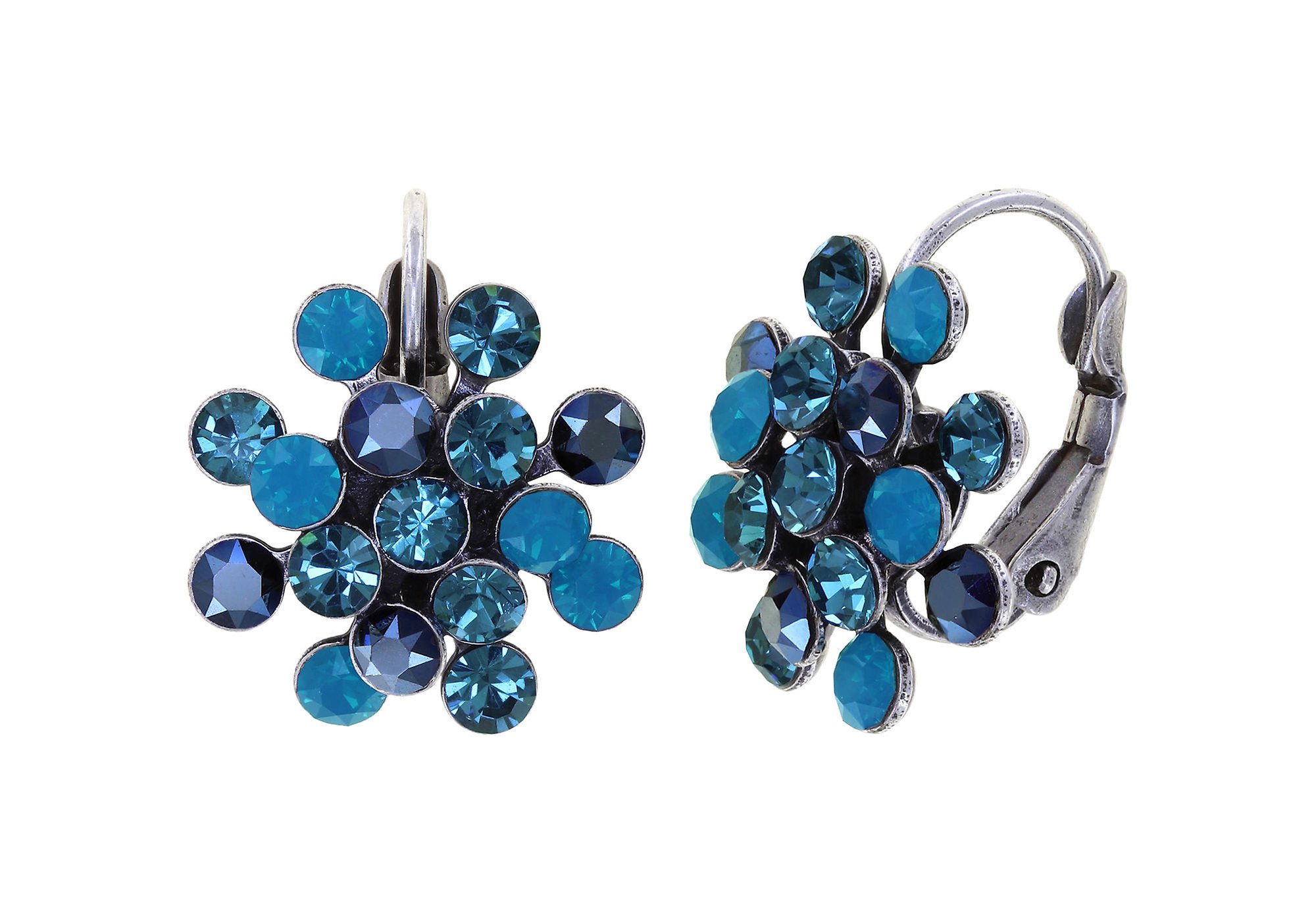 image for Earring eurowire Magic Fireball Deep Lagoon Blue mini