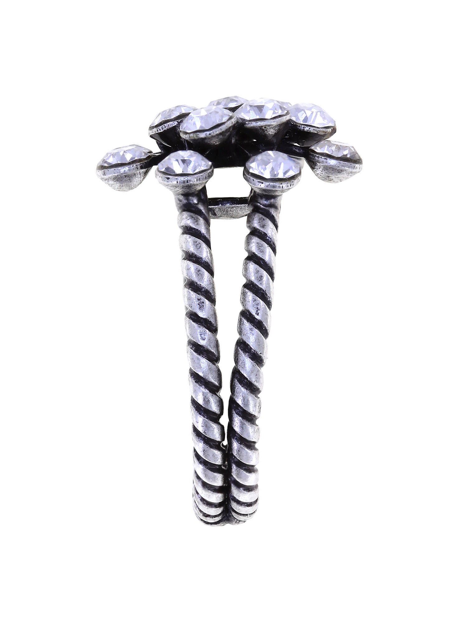 image for Ring Magic Fireball Crystal Clear white mini