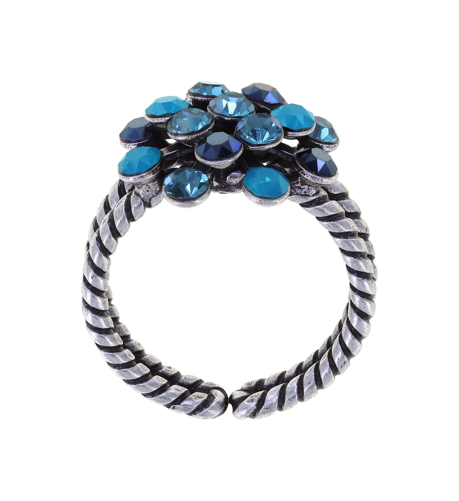 Bild für Ring Magic Fireball Tiefer Lagune Blau mini