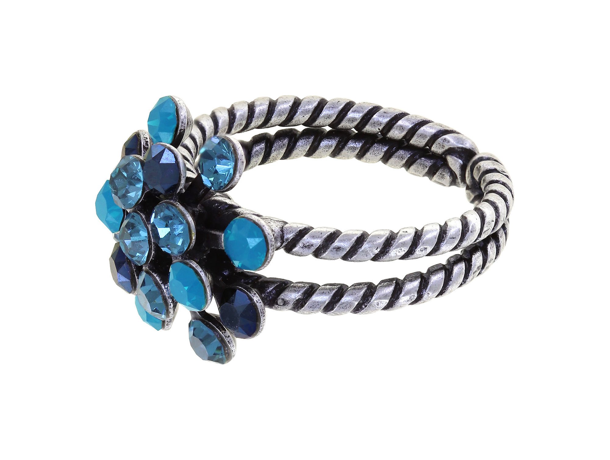 image for Ring Magic Fireball Deep Lagoon Blue mini