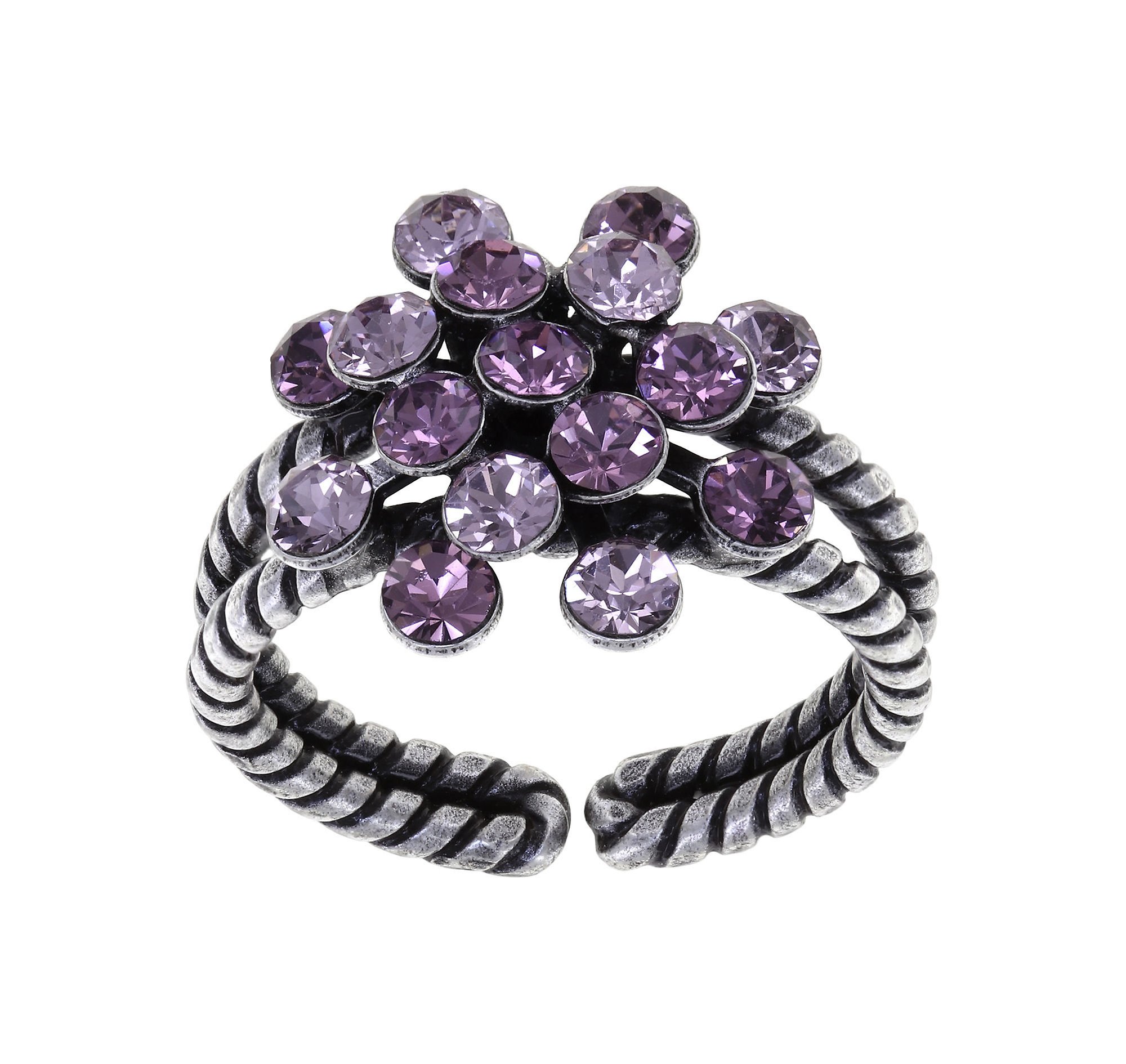 Bild für Ring Magic Fireball Antike Rose Pink / lila mini