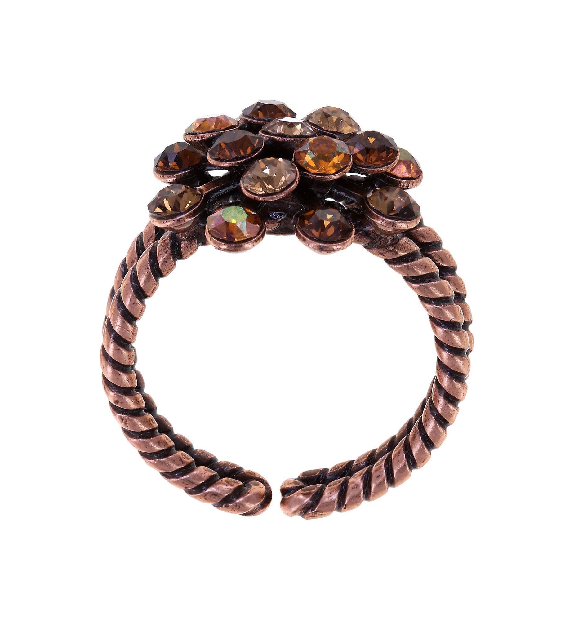 image pour Anneau Magic Fireball Brillance Sur Bois Brown mini