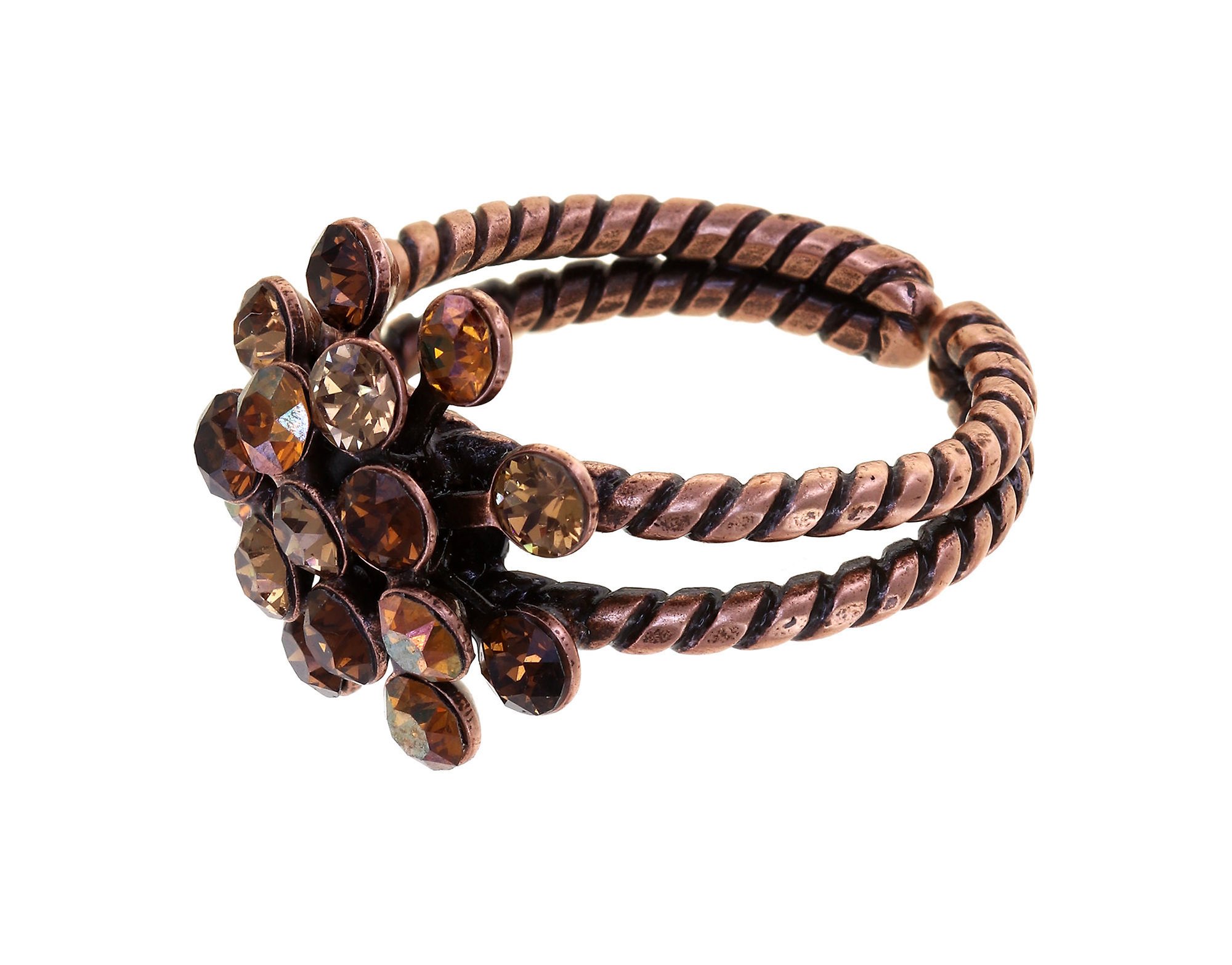 image pour Anneau Magic Fireball Brillance Sur Bois Brown mini