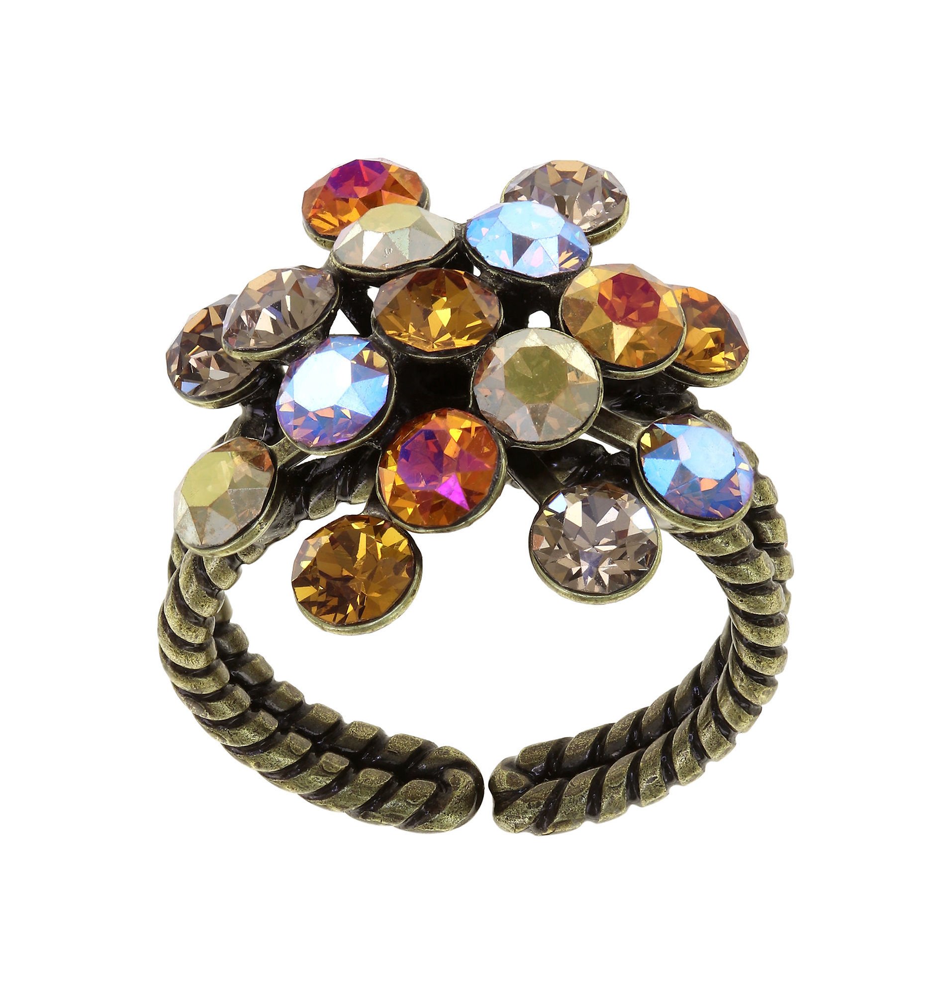 Bild für Ring Magic Fireball Bernstein Gelb Classic Size (21mm Ø)