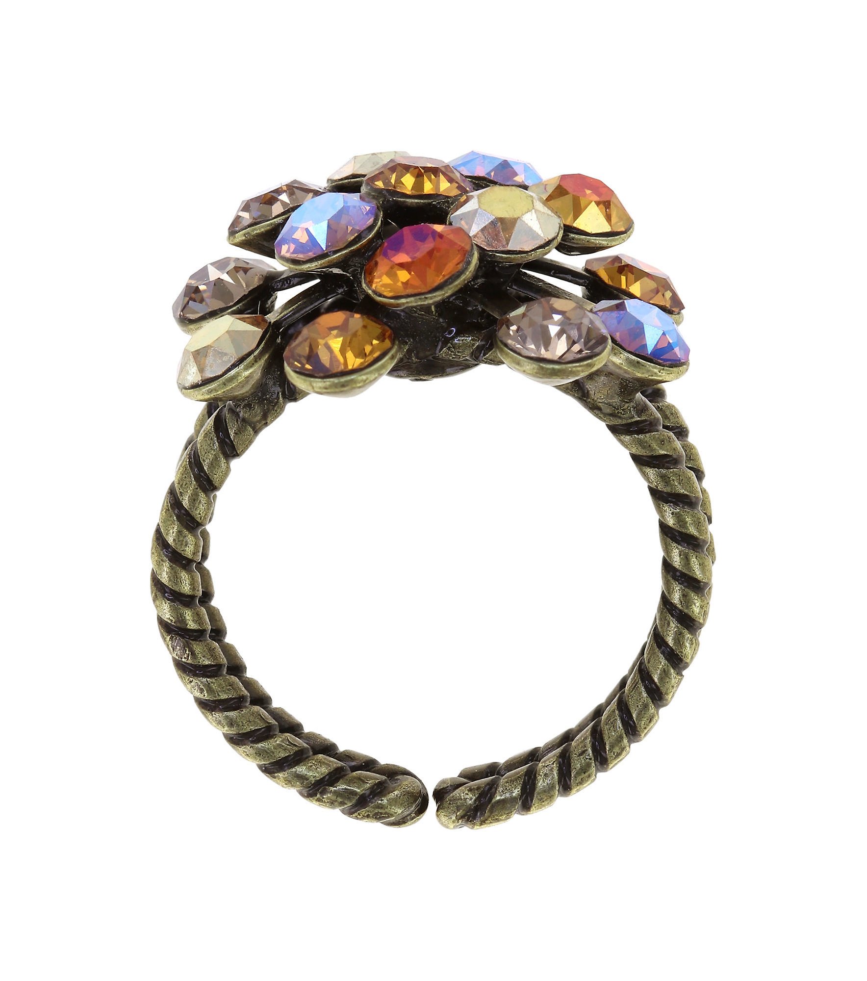 Bild für Ring Magic Fireball Bernstein Gelb Classic Size (21mm Ø)