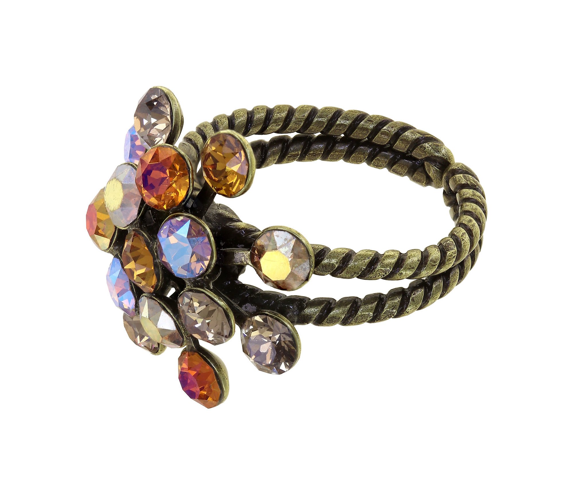 image for Ring Magic Fireball Amber Yellow Classic Size (21mm Ø)