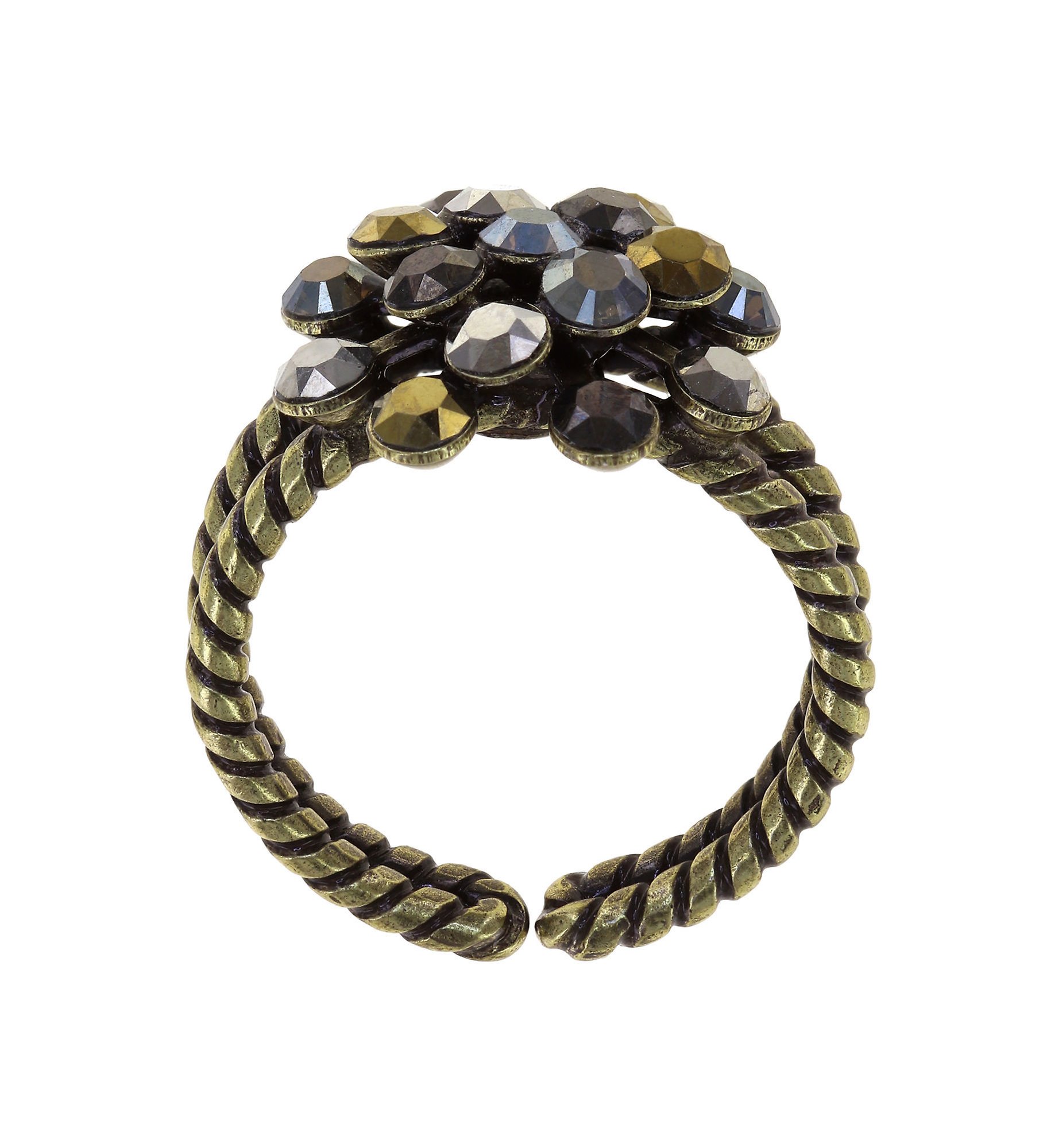 image for Ring Magic Fireball Antique Golds dark brown mini