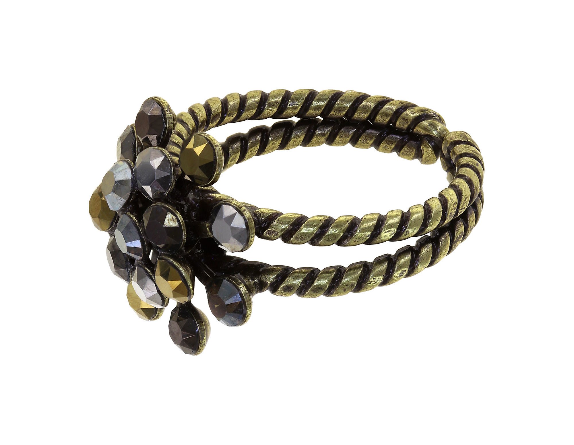 image for Ring Magic Fireball Antique Golds dark brown mini