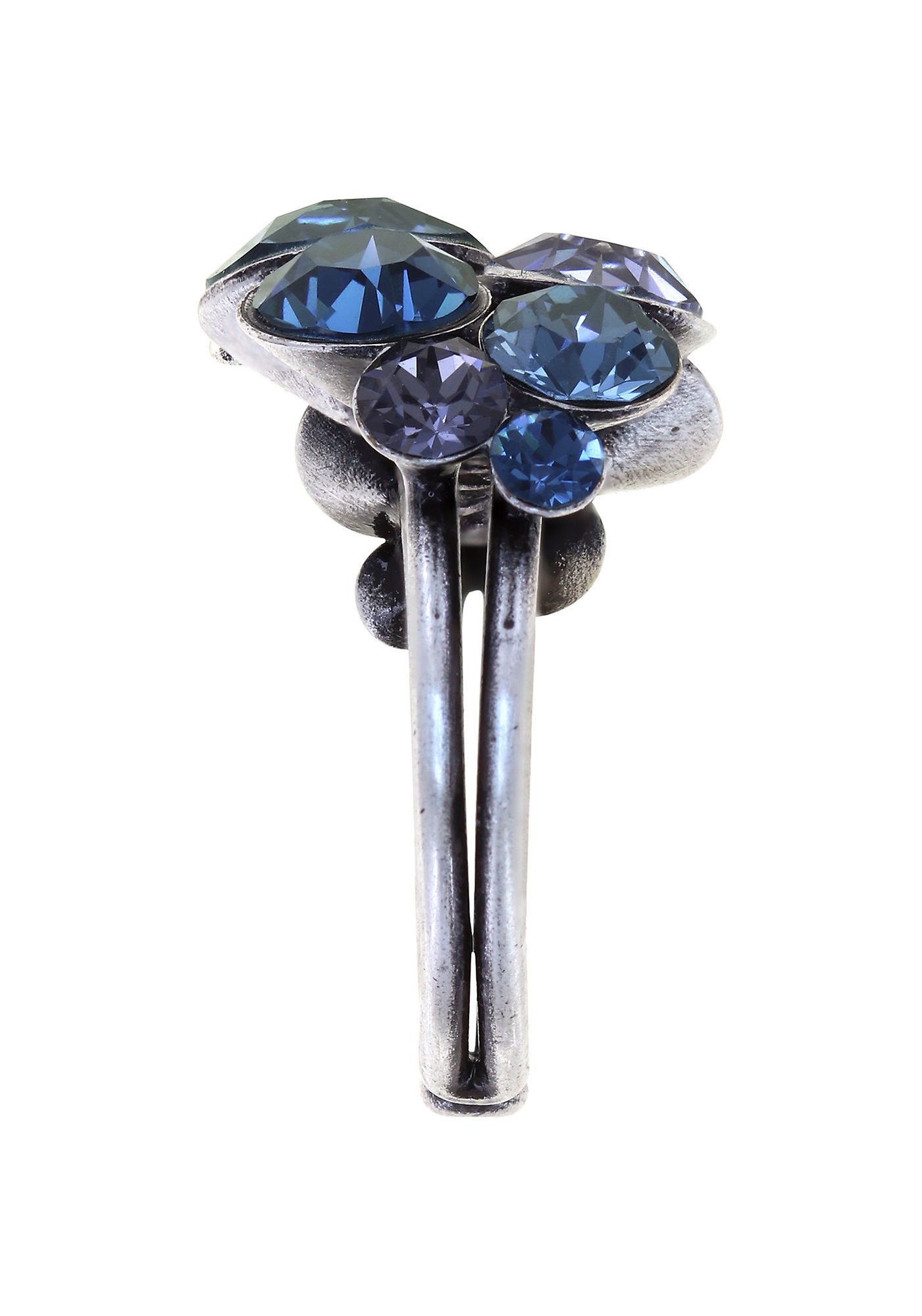 image for Ring Petit Glamour Thunderstorm grey 