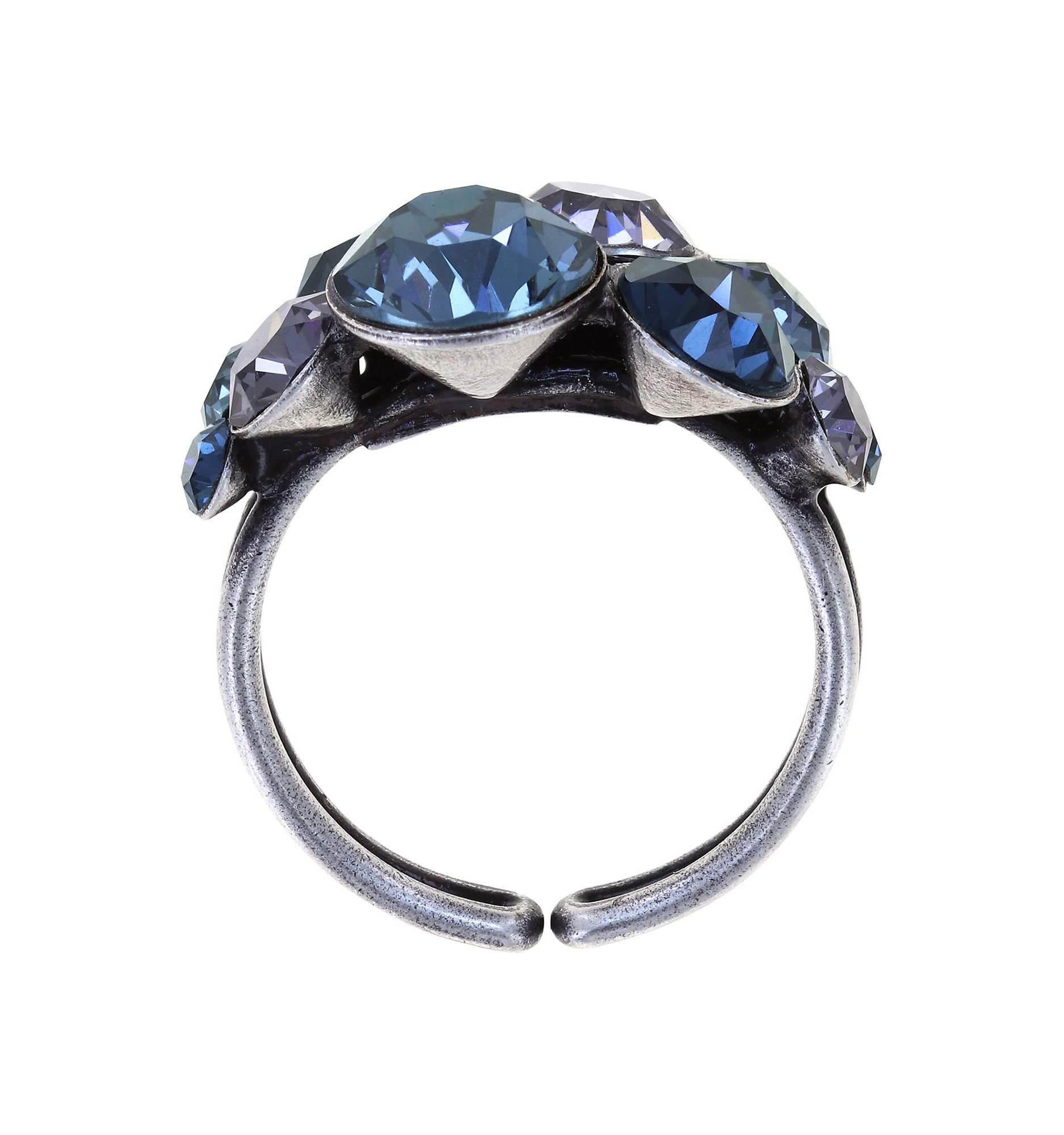 image for Ring Petit Glamour Thunderstorm grey 