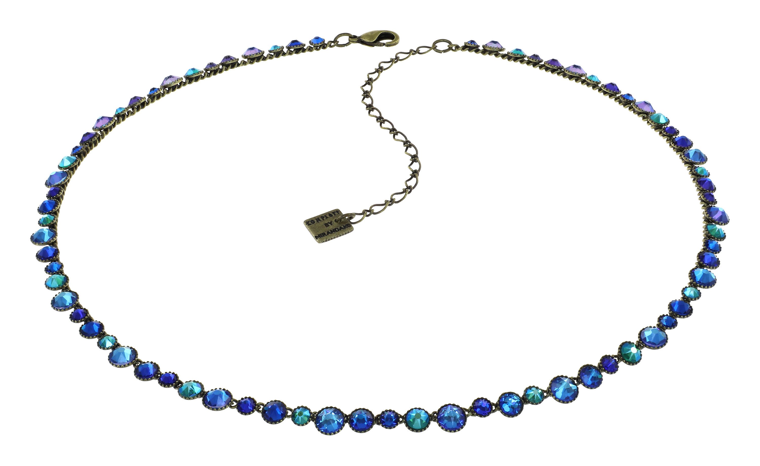image for Necklace Water Cascade Deep Lagoon Blue 
