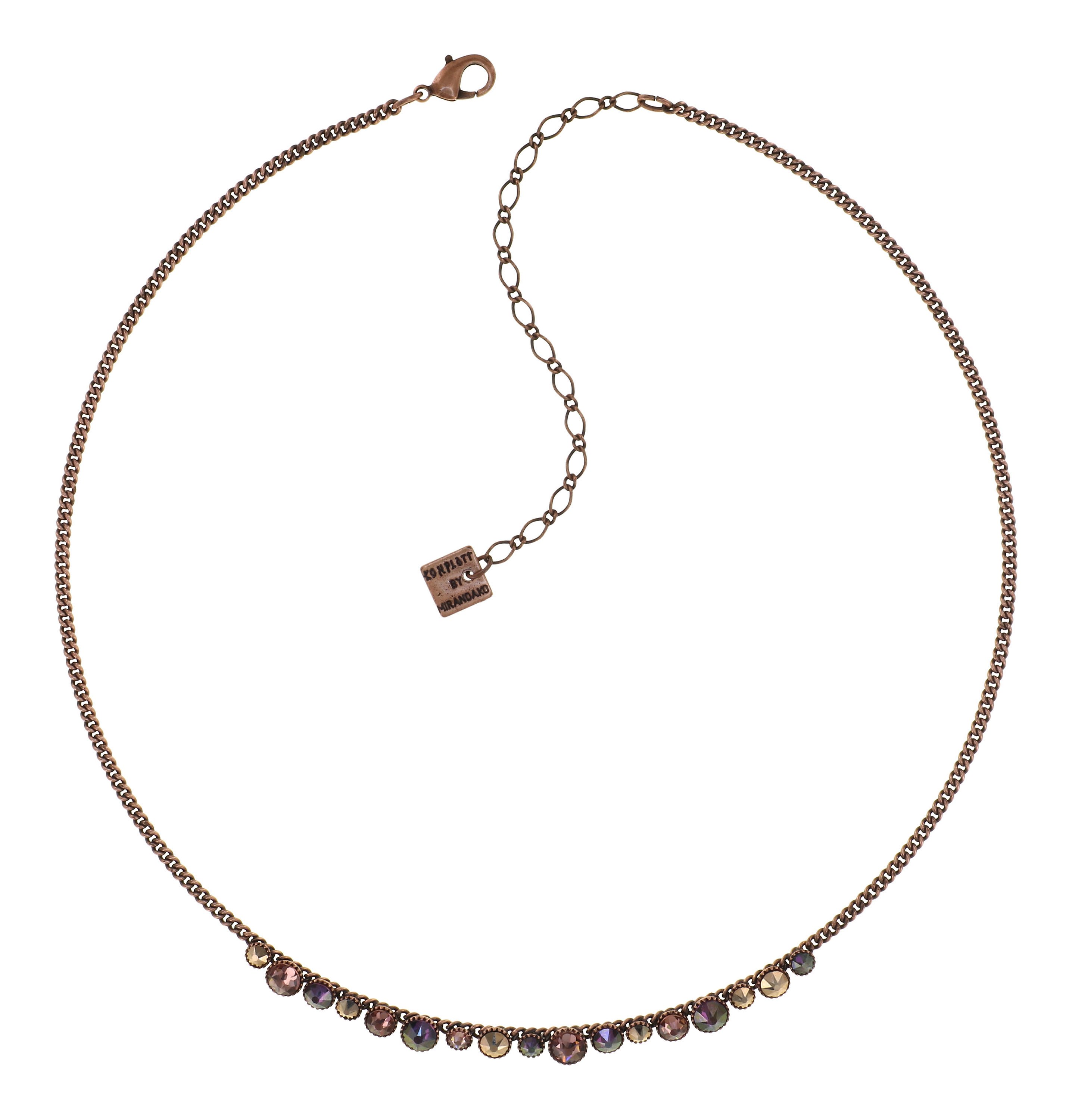 Kép Necklace Water Cascade Blush And Plum Pink 