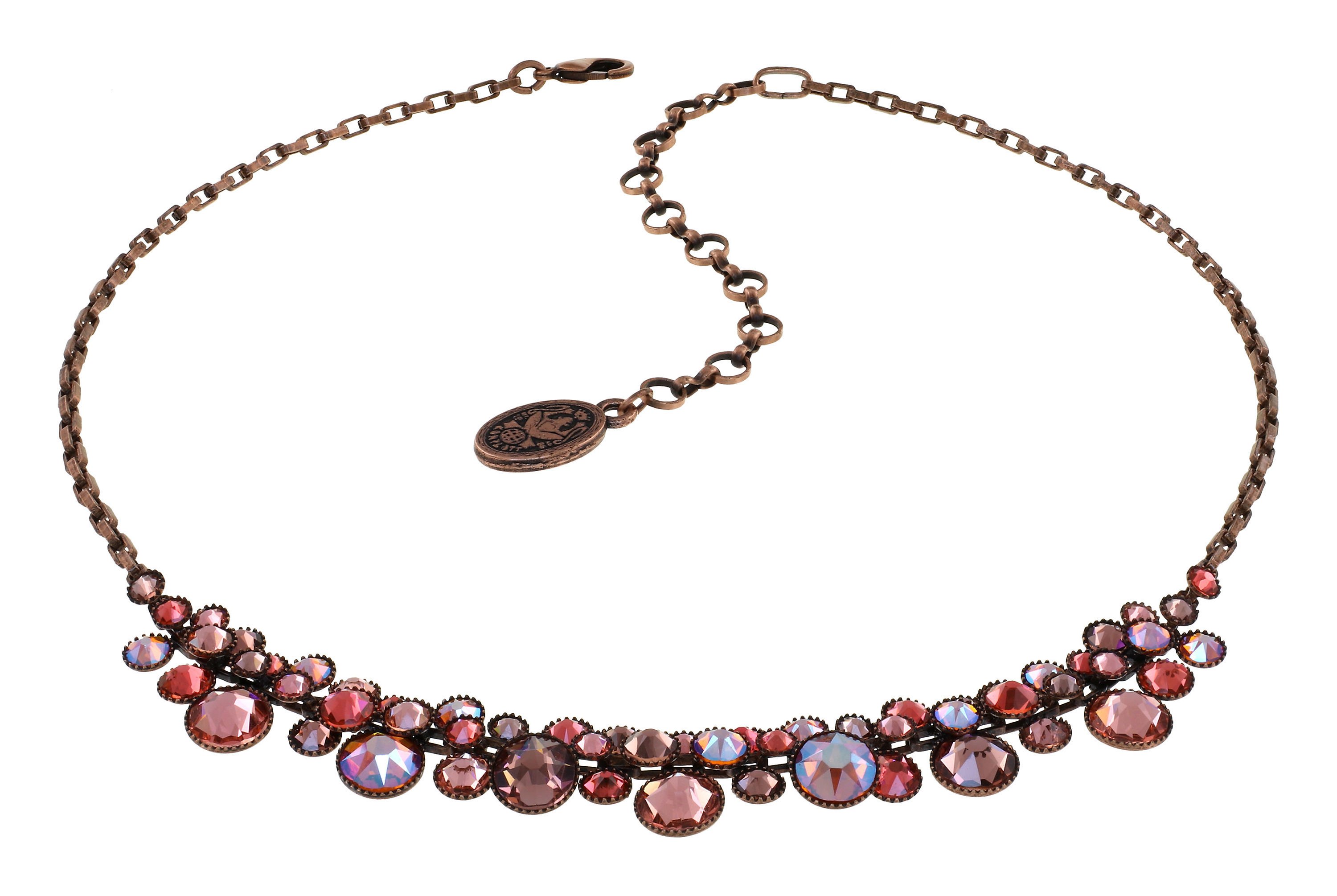 image for Necklace Water Cascade Antique Peach coralline 