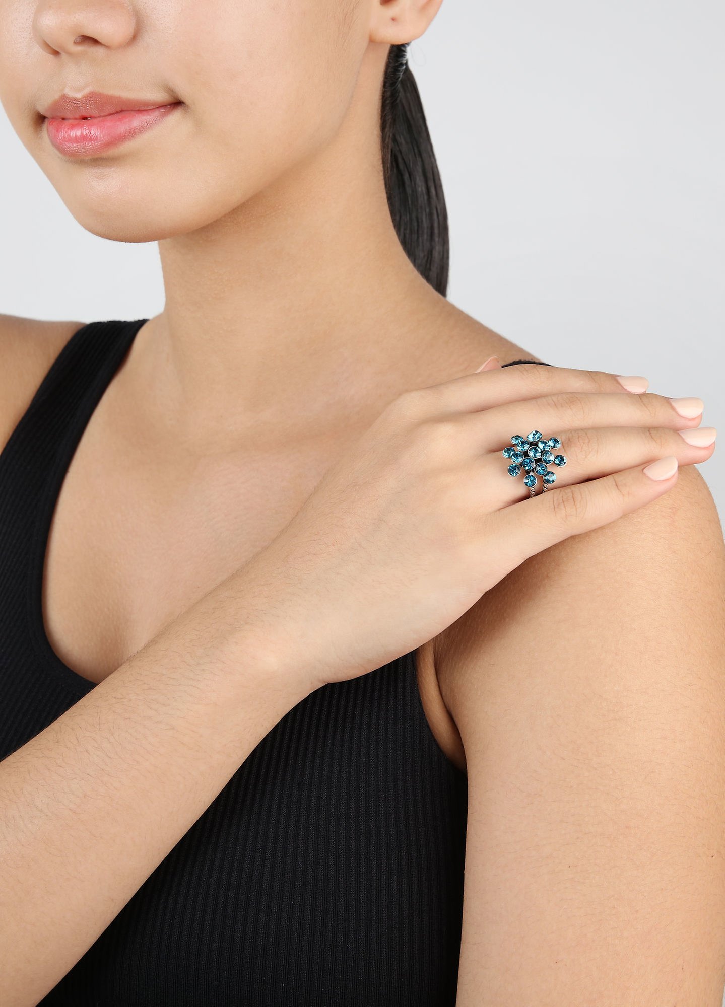 image for Ring Magic Fireball Turquoise indicolite Classic Size (21mm Ø)