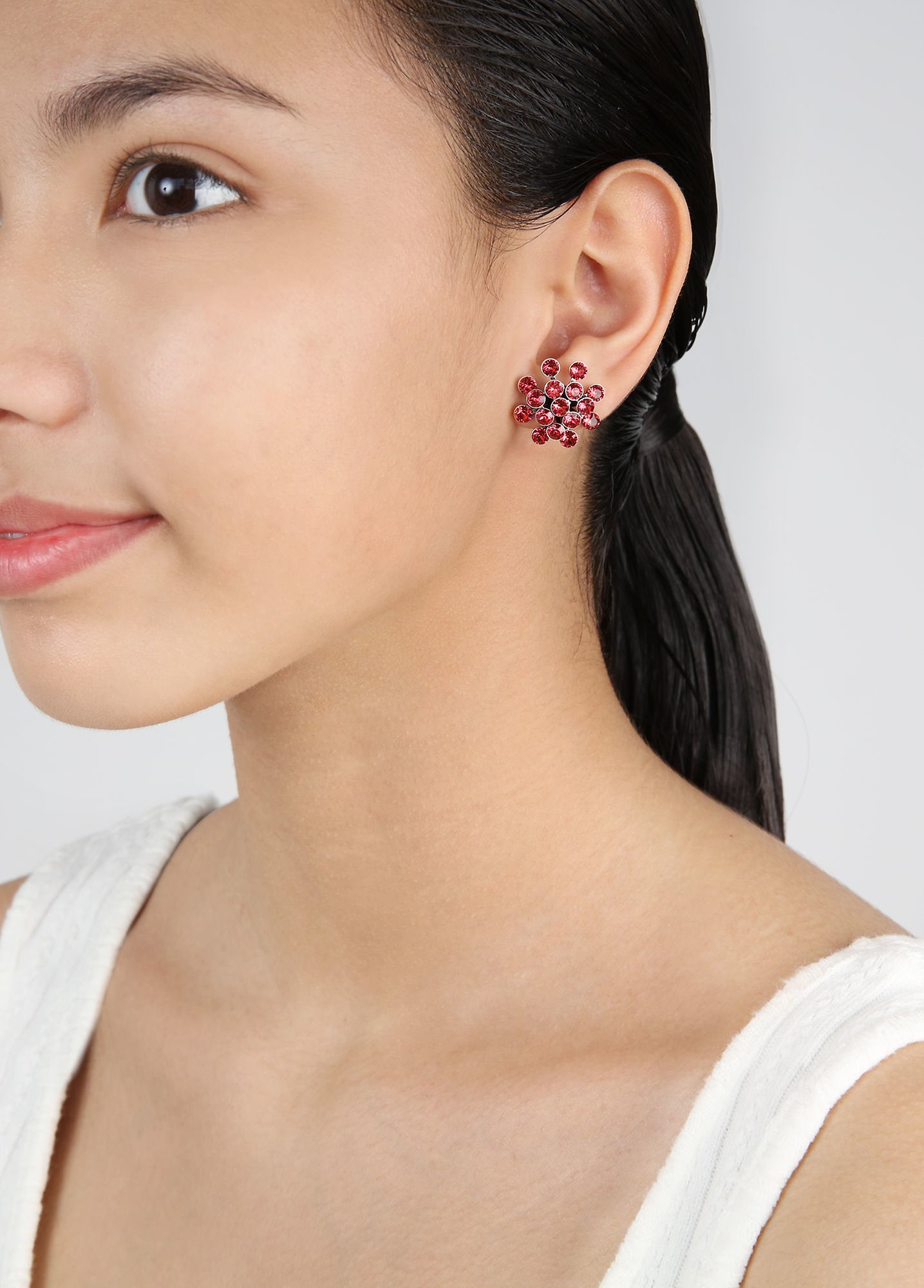 Bild für Ohrstecker Magic Fireball Pink Indisch pink Classic Size (21mm Ø)