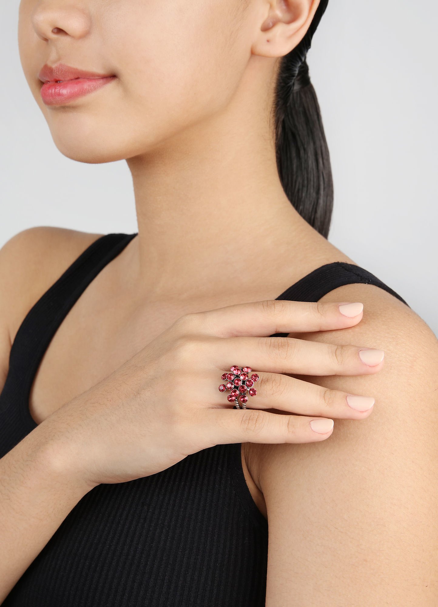 Bild für Ring Magic Fireball Pink Indisch pink Classic Size (21mm Ø)