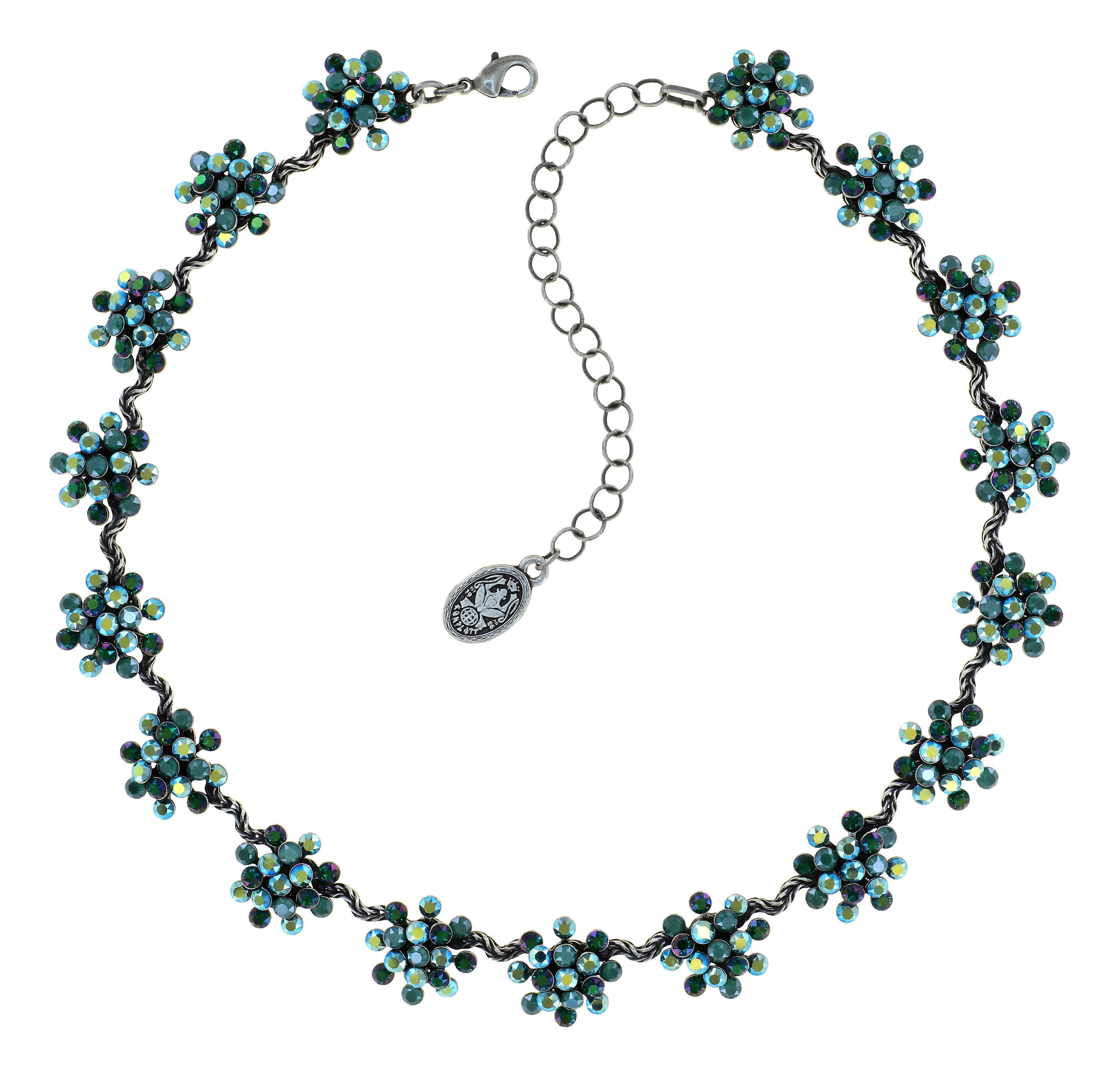 image pour Collier Collier Magic Fireball Émeraude En Feu blue/green mini