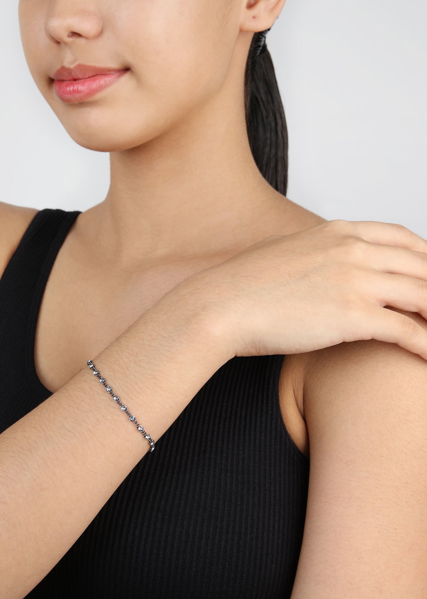 Bild für Armband Magic Fireball Hellblau Hell-Saphir mini