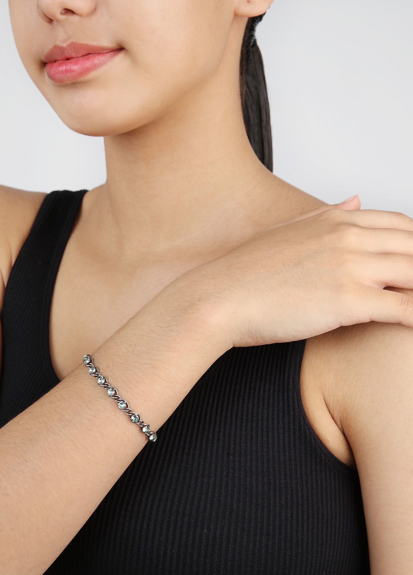 image pour Bracelet Magic Fireball Vert Clair chrysolite Classic Size (21mm Ø)