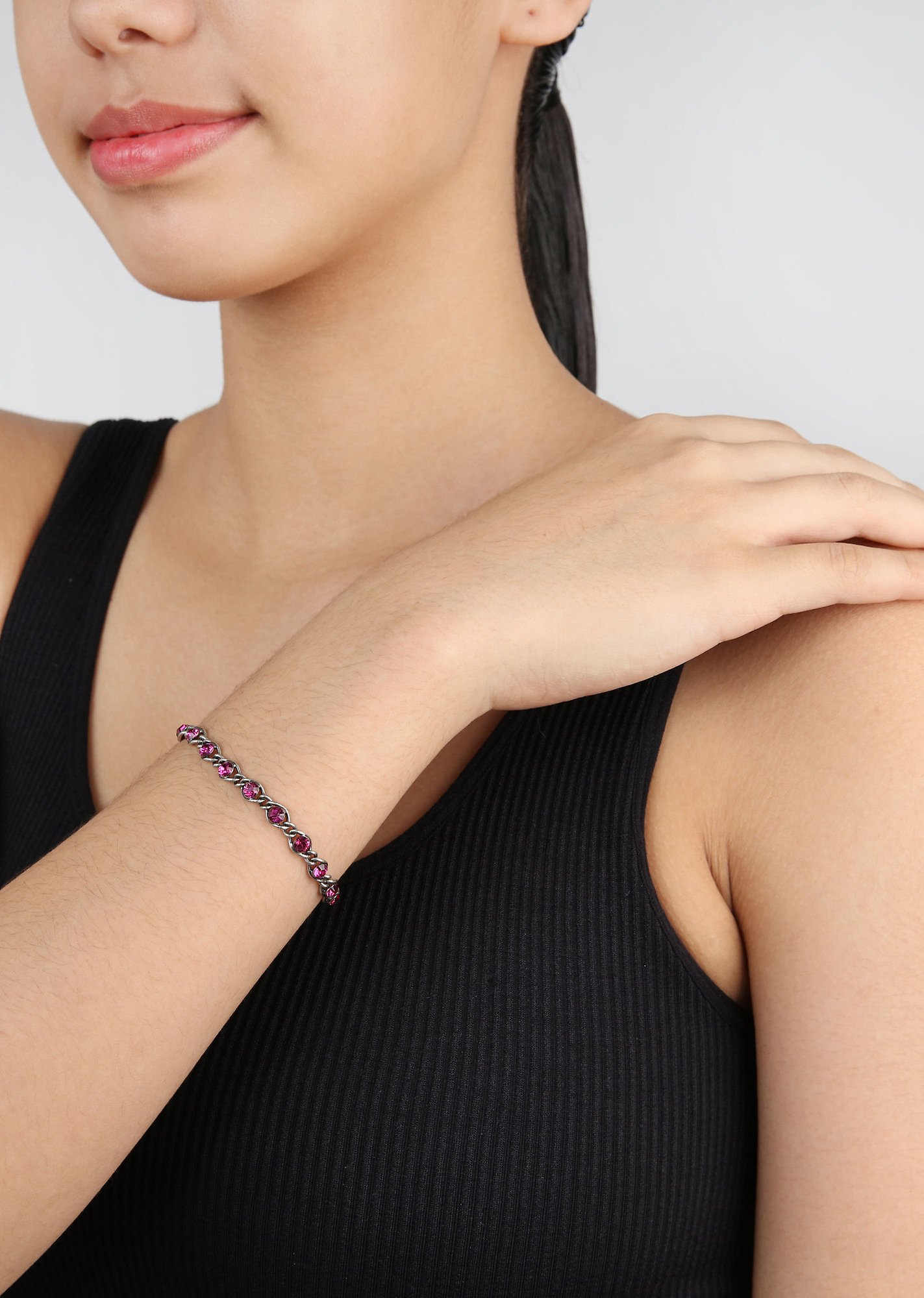 Bild für Armband Magic Fireball Dunkelrosa Fuchsia Classic Size (21mm Ø)