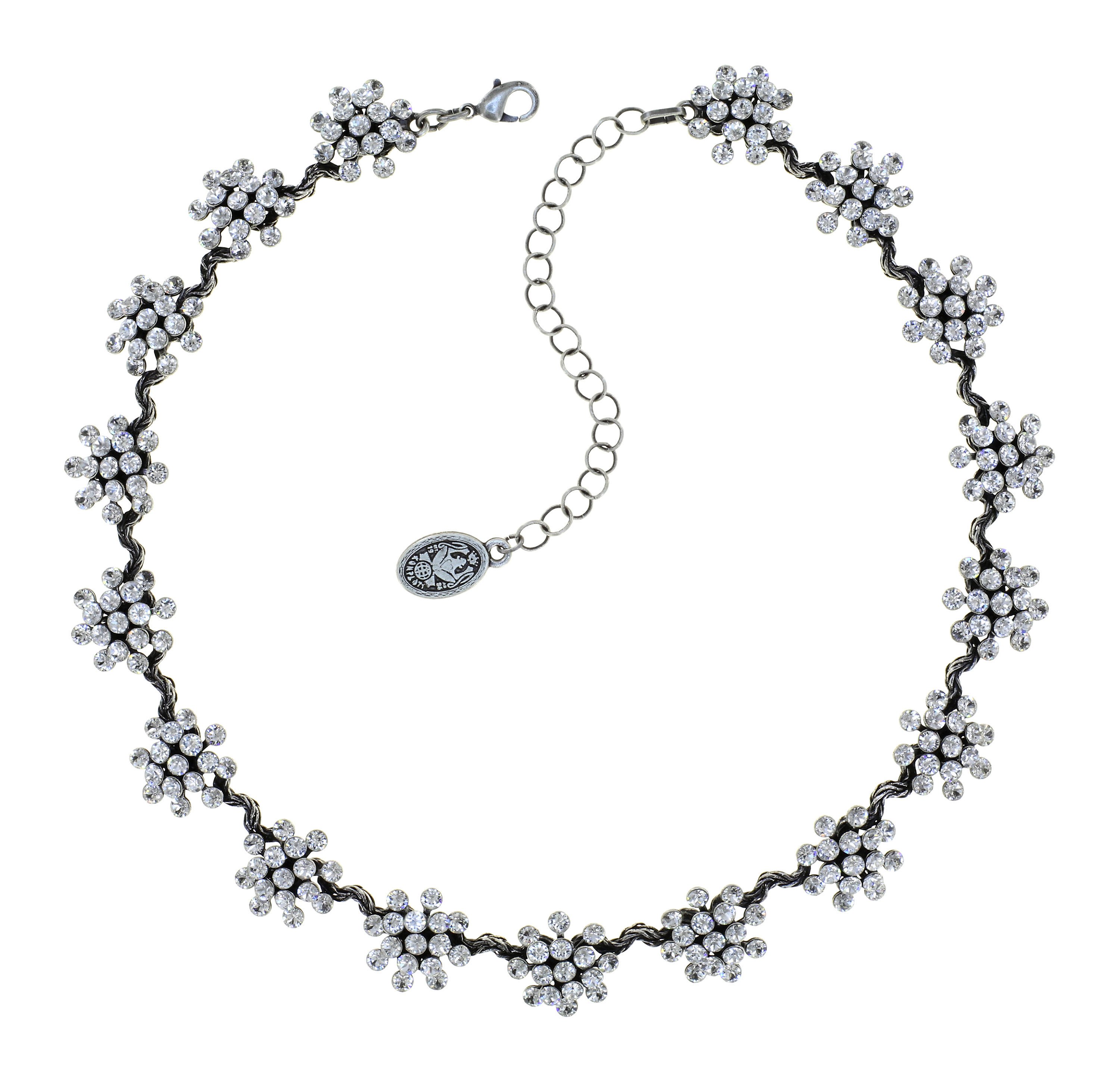 image pour Collier Collier Magic Fireball Cristal Clair white mini