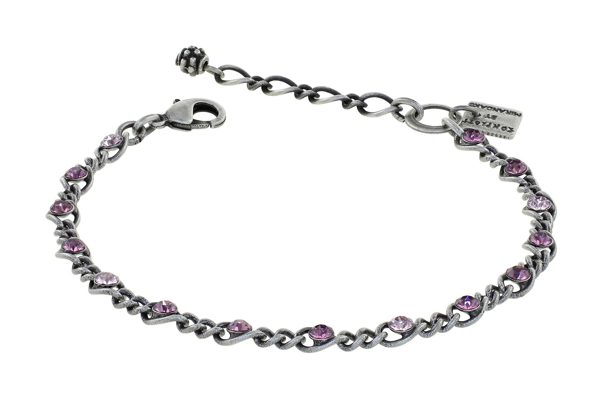 image pour Bracelet Magic Fireball Rose Antique pink/lila mini