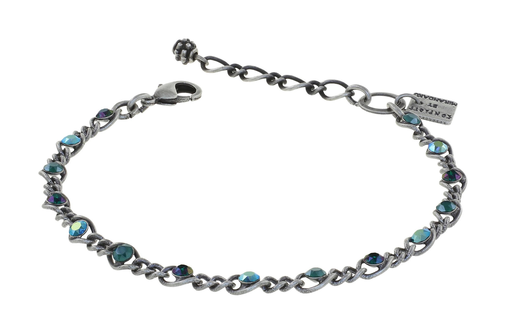 image for Bracelet Magic Fireball Emerald On Fire blue/green mini