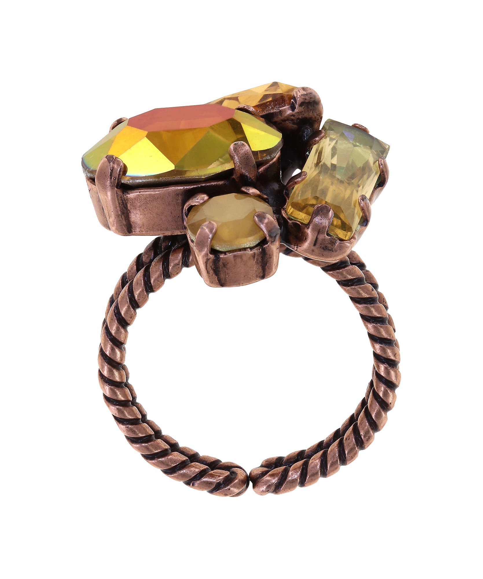 Bild für Ring Gems Riot Safran Curry Kurkuma Gelb 