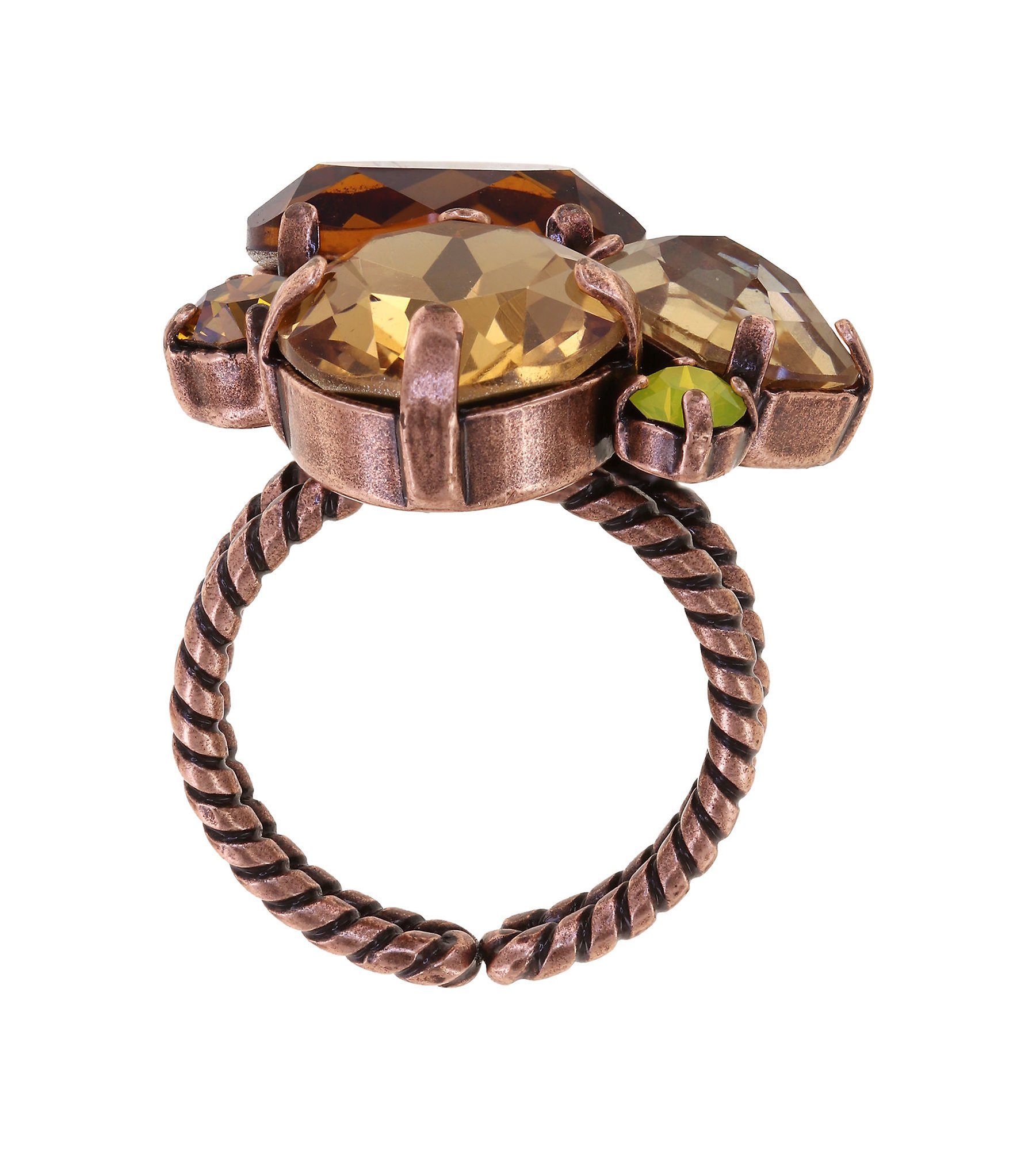 image for Ring Gems Riot Saffron Curry Turmeric Yellow 