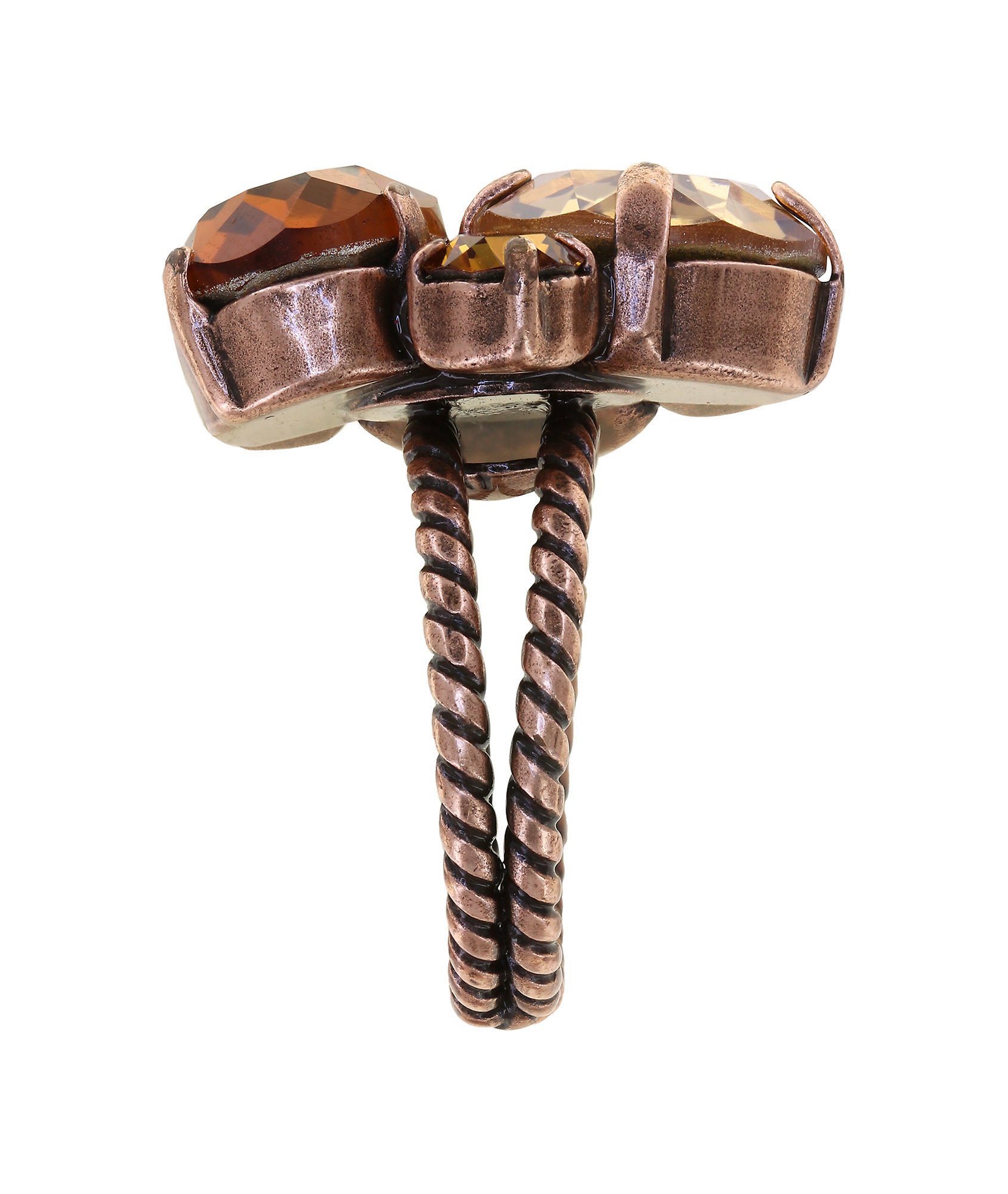 image pour Anneau Gems Riot Safran Curry Curcuma Yellow 