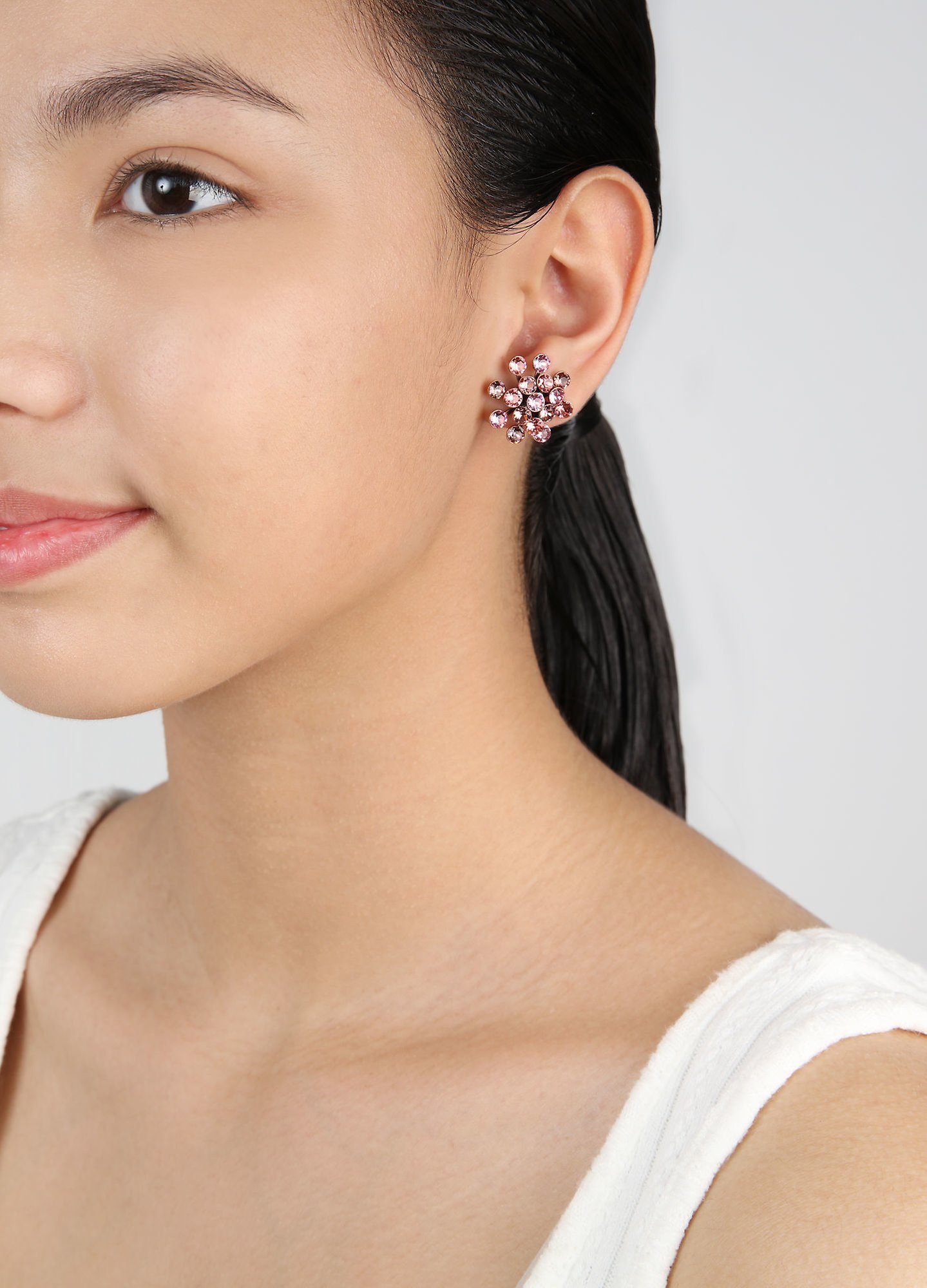 Bild für Ohrstecker Magic Fireball Rosige Rose Pink Classic Size (21mm Ø)