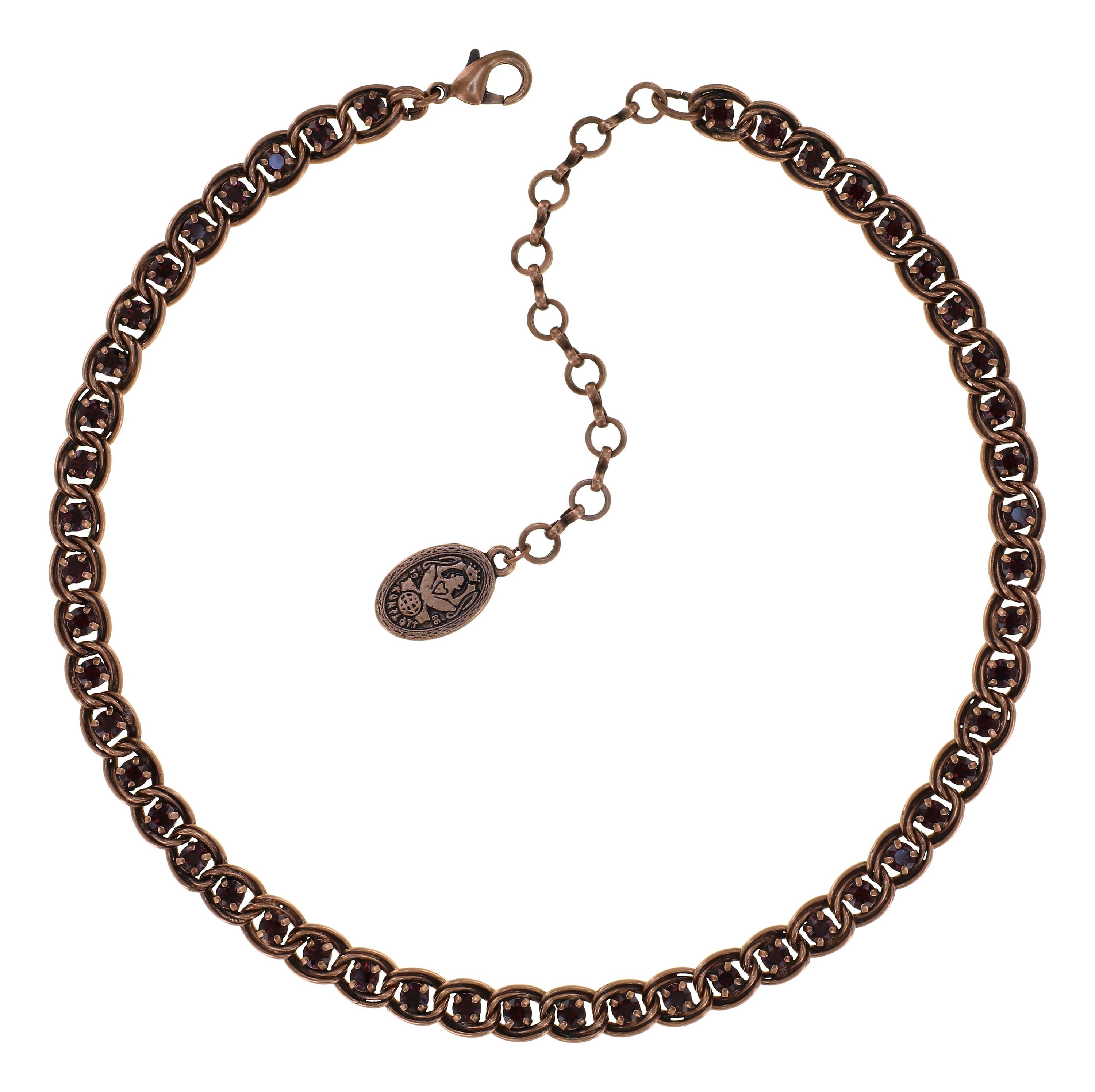 image pour Collier Chanelion Rocks Red Red Wine red/lila 