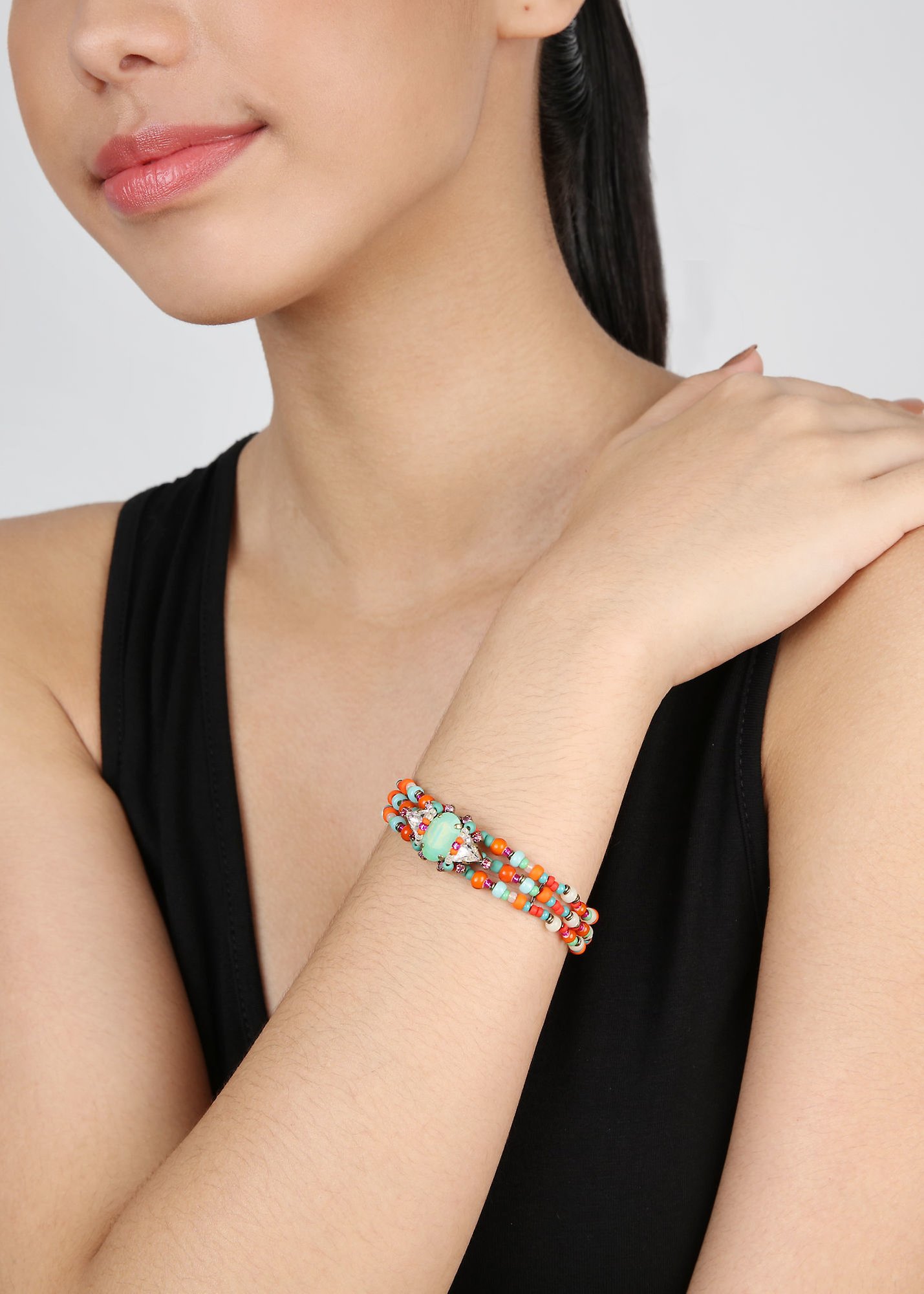 Kép Bracelet Hippie Woodstock multi 