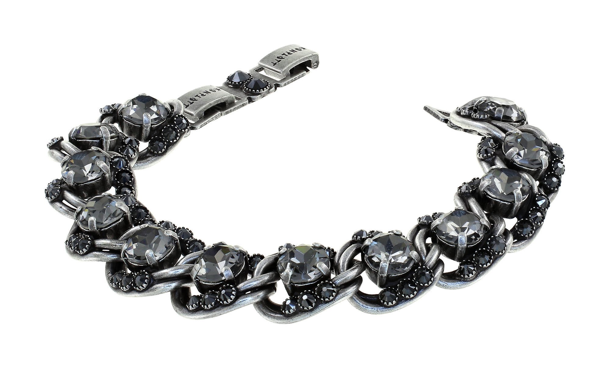 image pour Bracelet Chanelion Rocks Silver Grey Black 