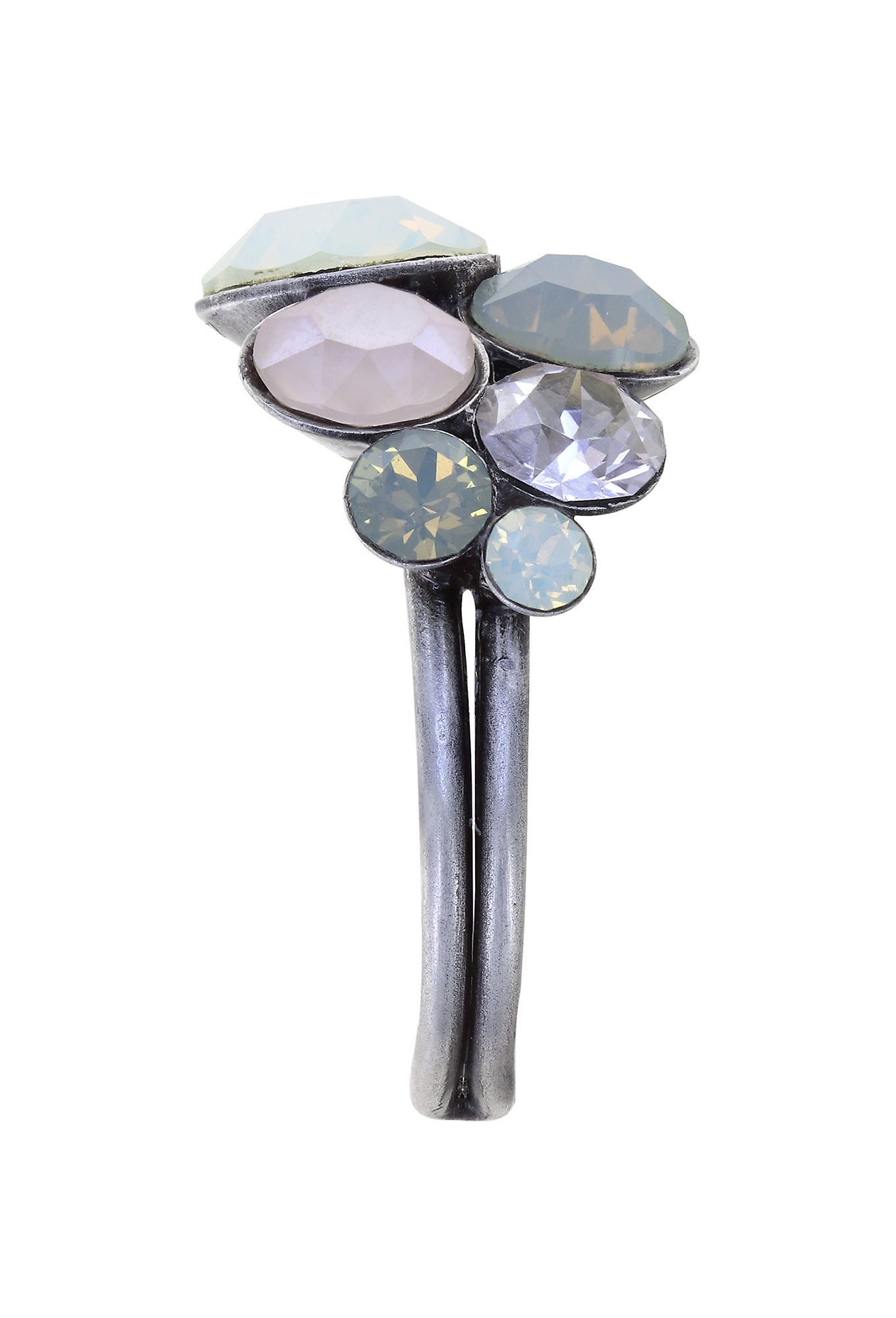 image for Ring Petit Glamour Stone White white 