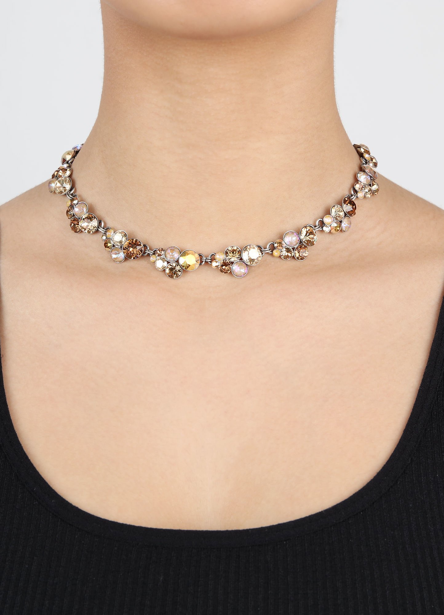 image pour Collier Collier Petit Glamour Baiser De Soleil Brown 